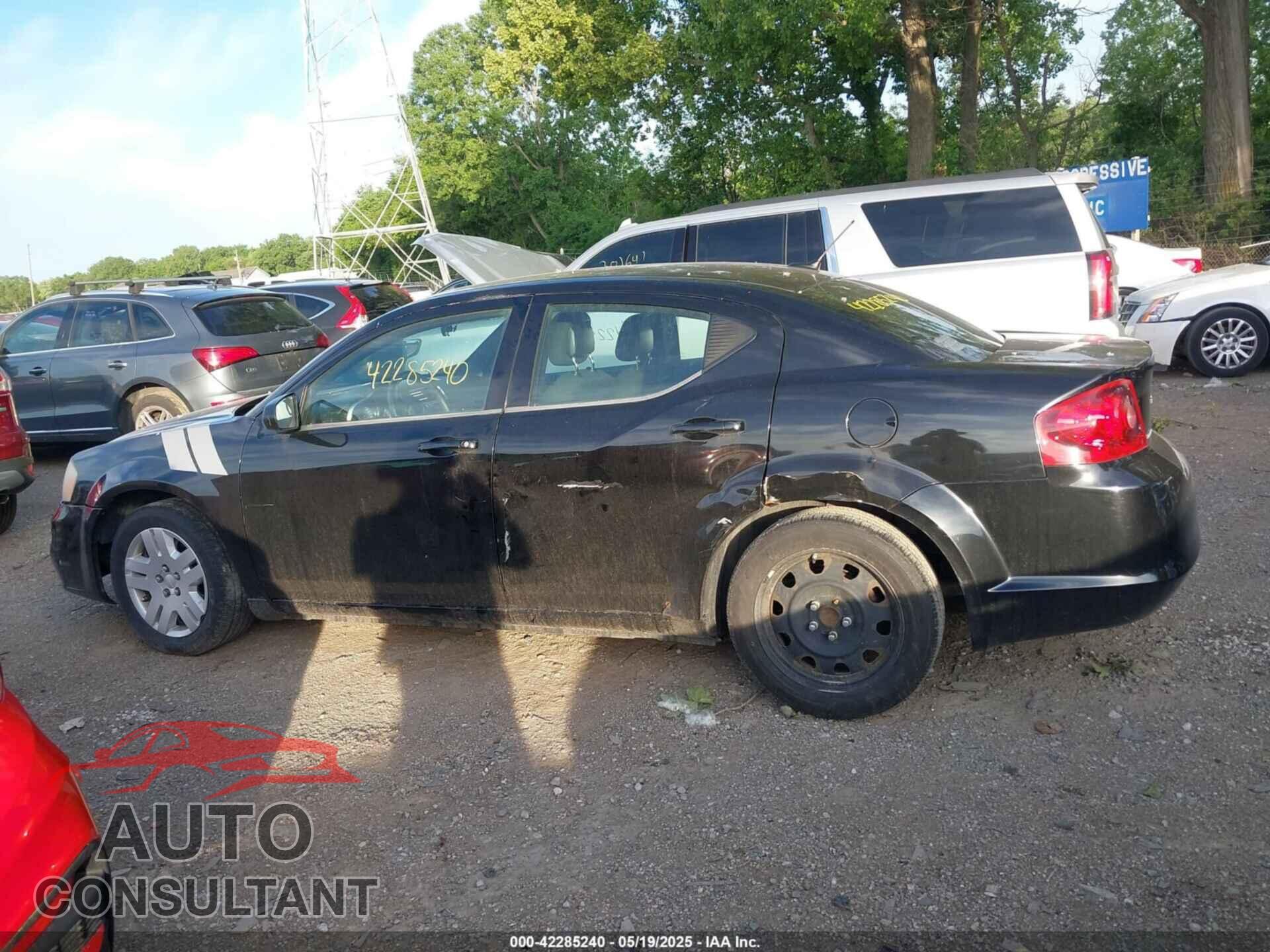 DODGE AVENGER 2011 - 1B3BD4FB9BN545330
