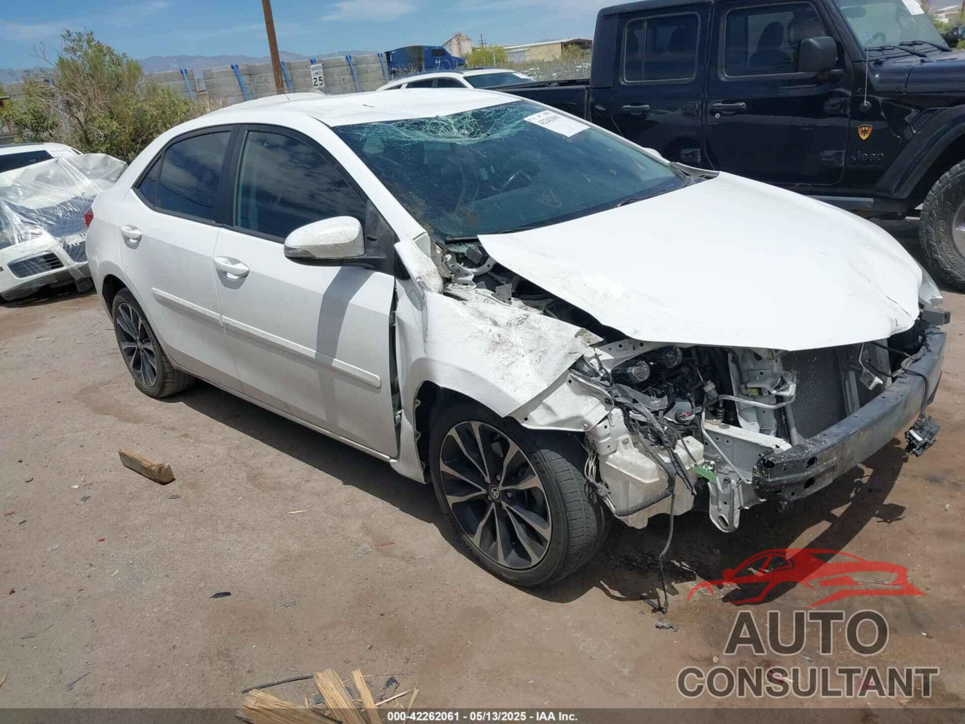 TOYOTA COROLLA 2019 - 2T1BURHE9KC197924
