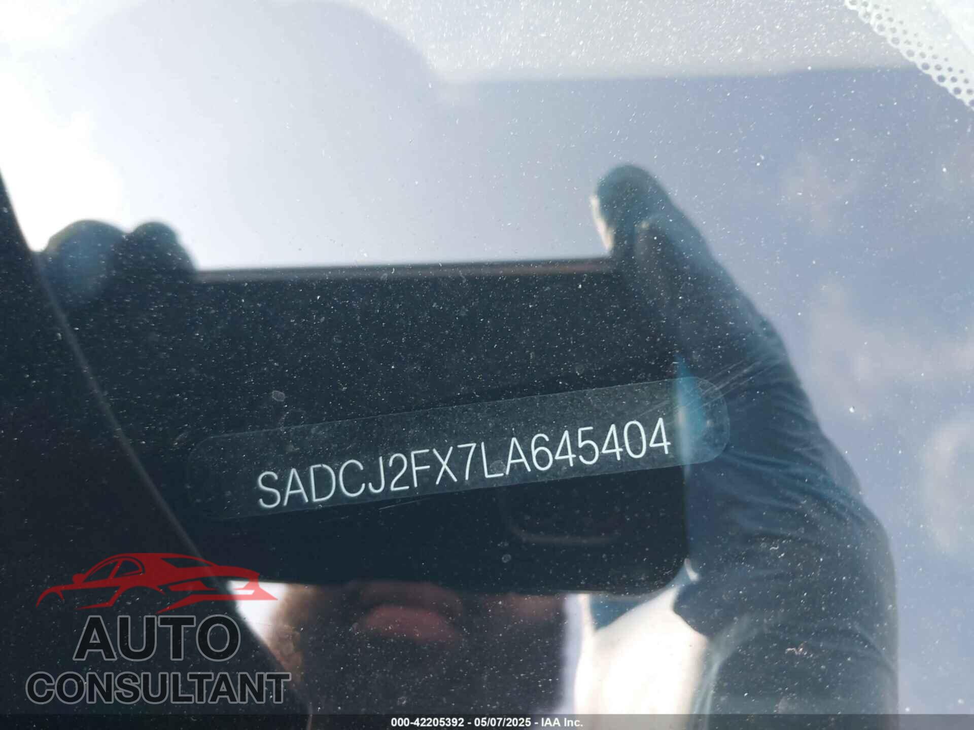 JAGUAR F-PACE 2020 - SADCJ2FX7LA645404