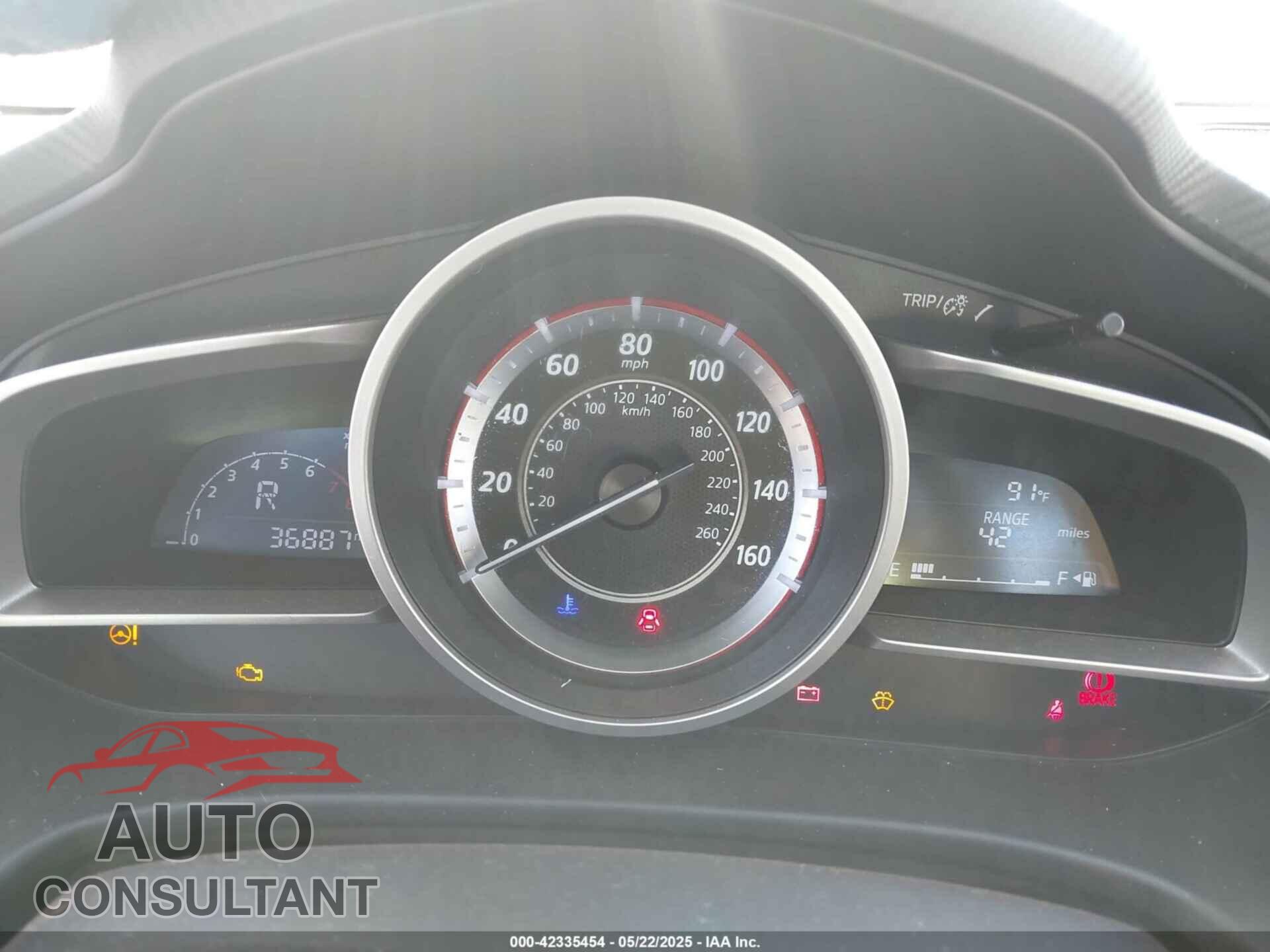 MAZDA MAZDA3 2016 - JM1BM1X74G1279026