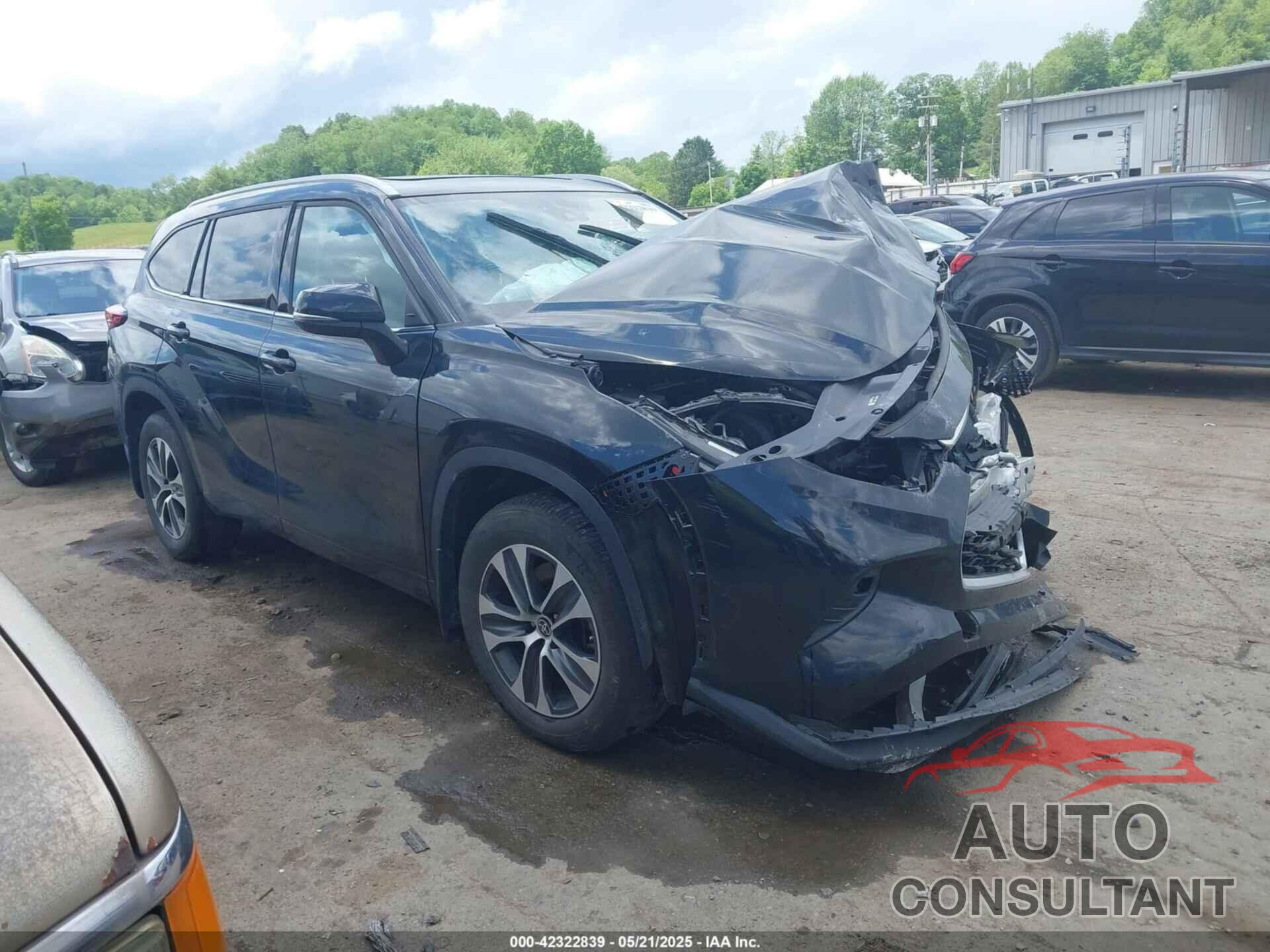 TOYOTA HIGHLANDER 2022 - 5TDHZRBH8NS582062