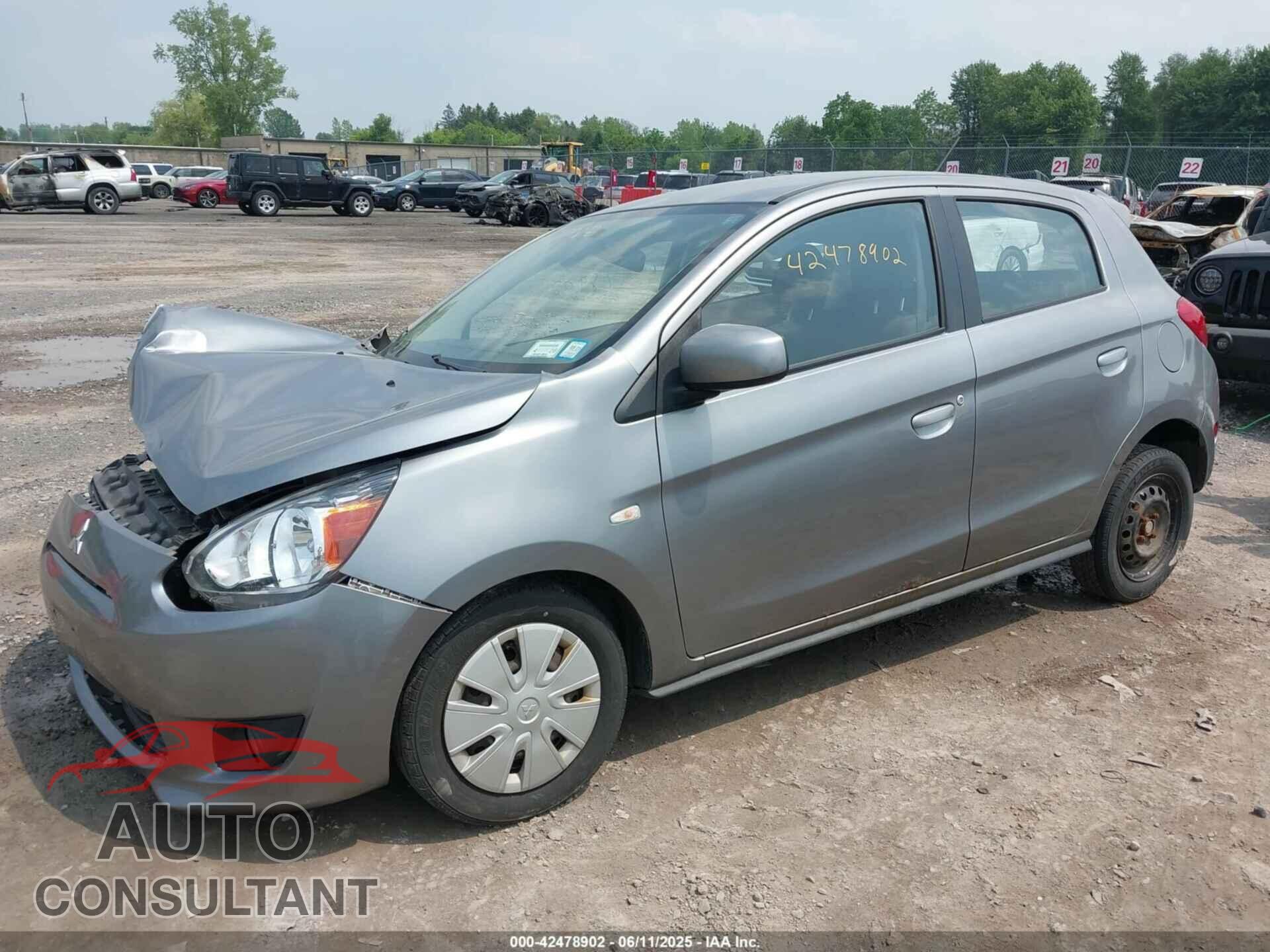 MITSUBISHI MIRAGE 2015 - ML32A3HJ8FH055975