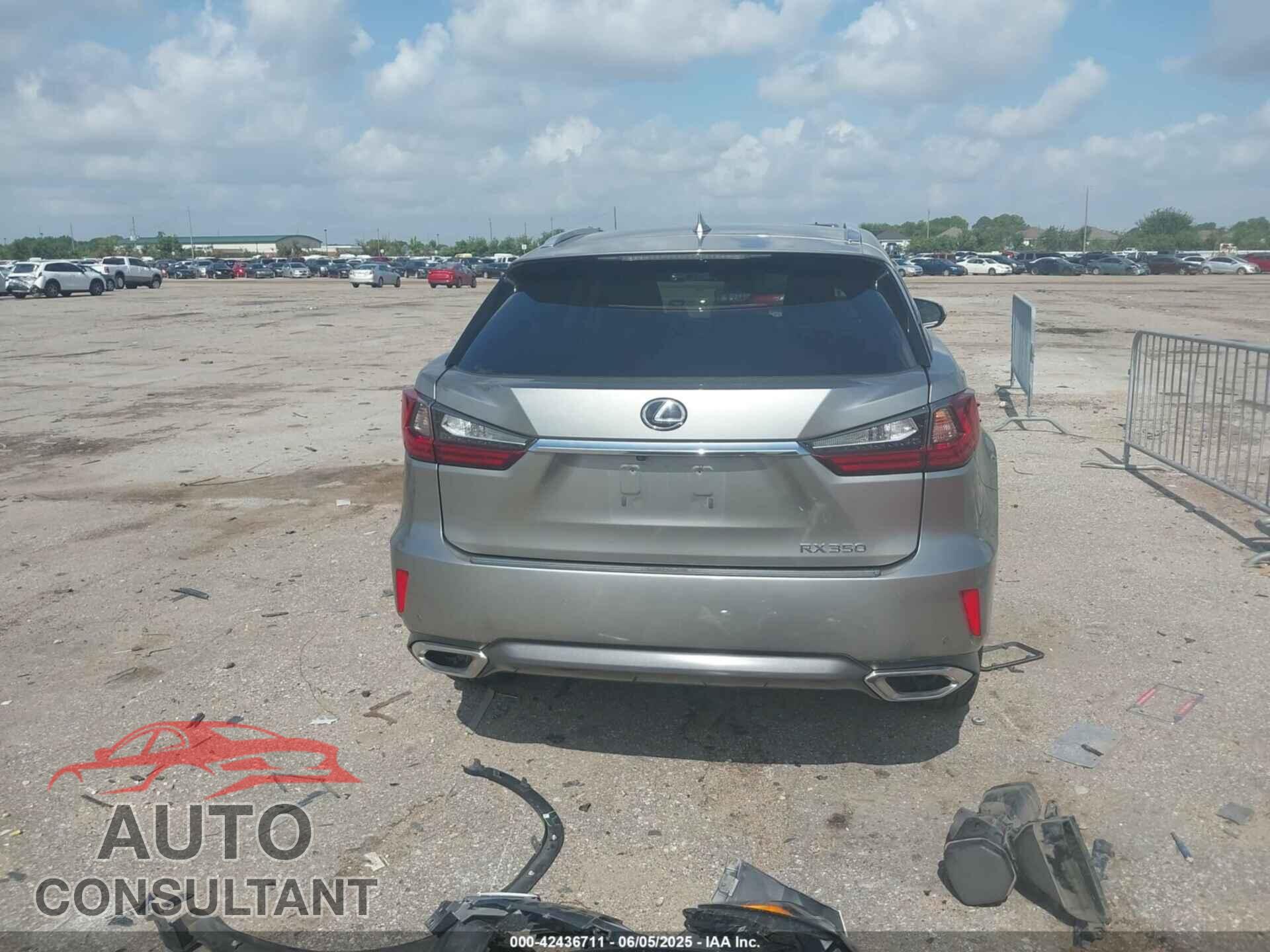 LEXUS RX 350 2019 - 2T2ZZMCA3KC123630