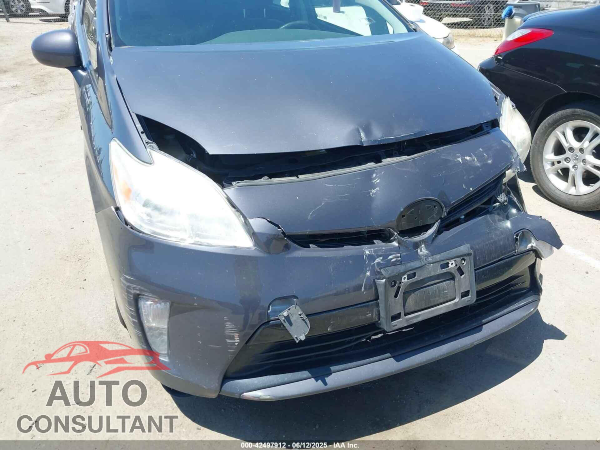 TOYOTA PRIUS 2013 - JTDKN3DU7D1622409
