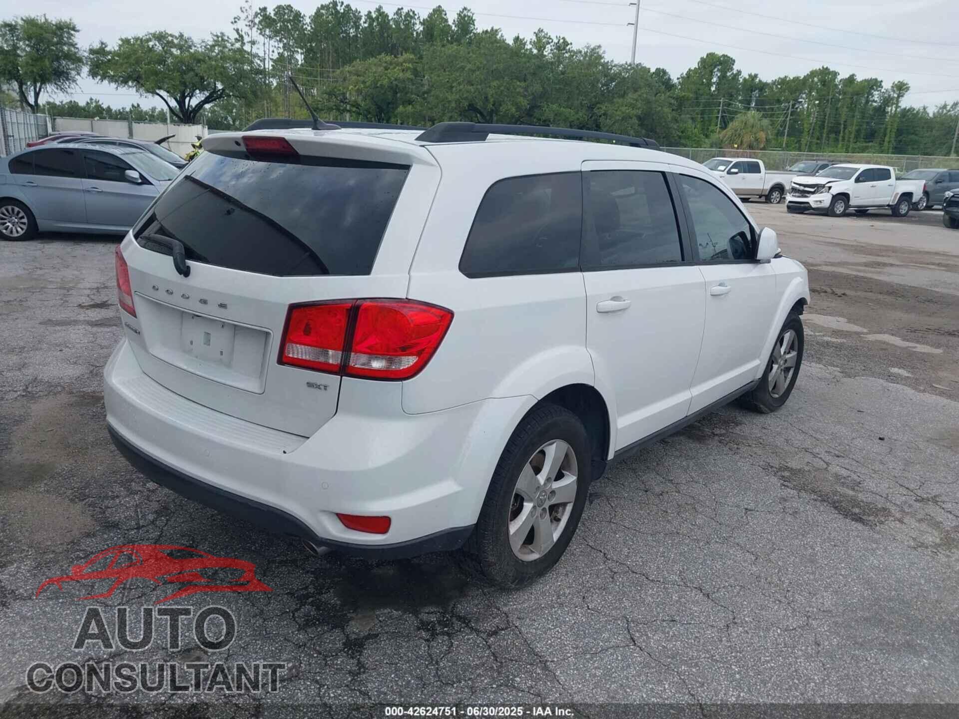 DODGE JOURNEY 2012 - 3C4PDCBG3CT331693