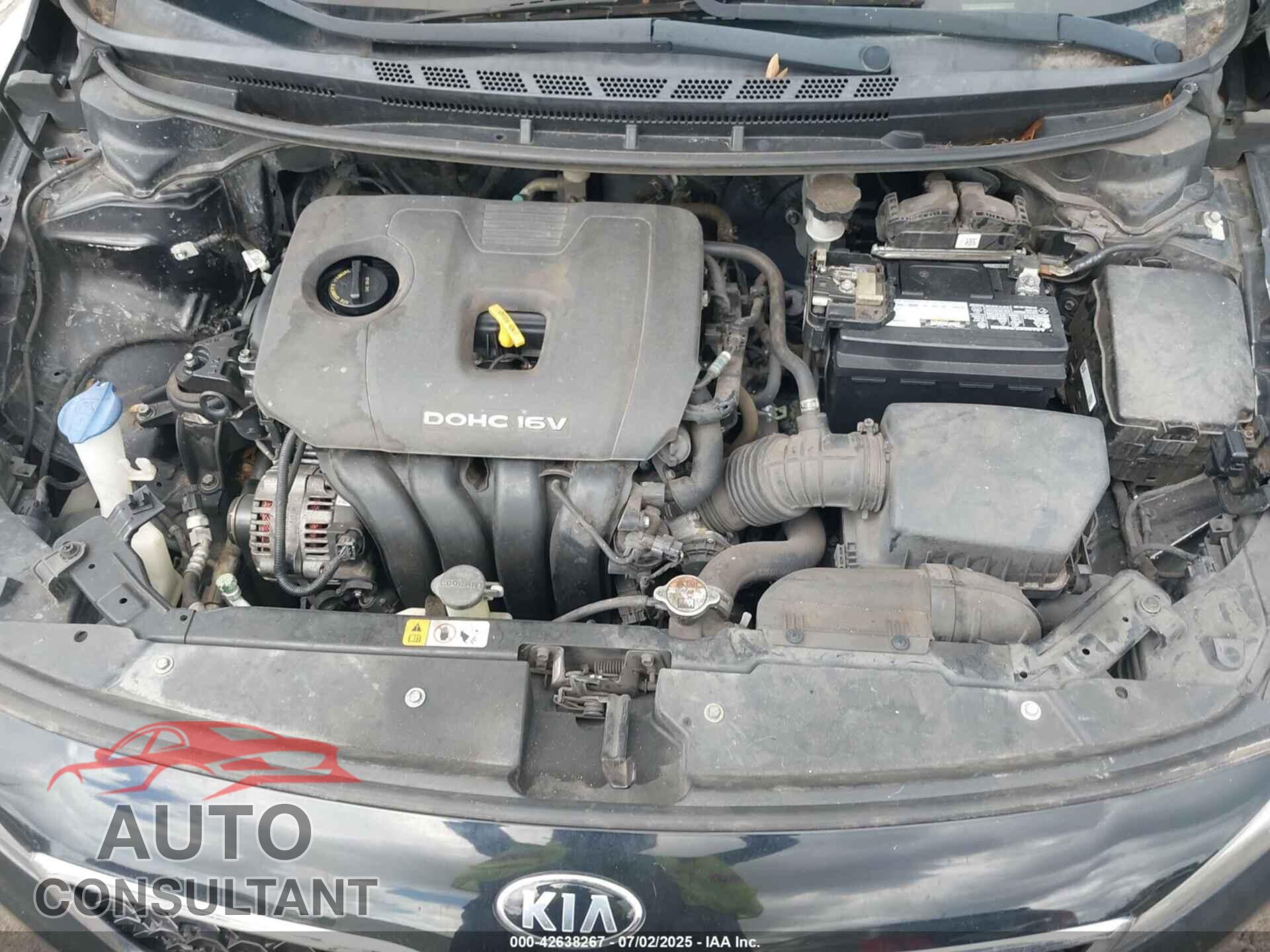 KIA FORTE 2017 - 3KPFK4A78HE098141