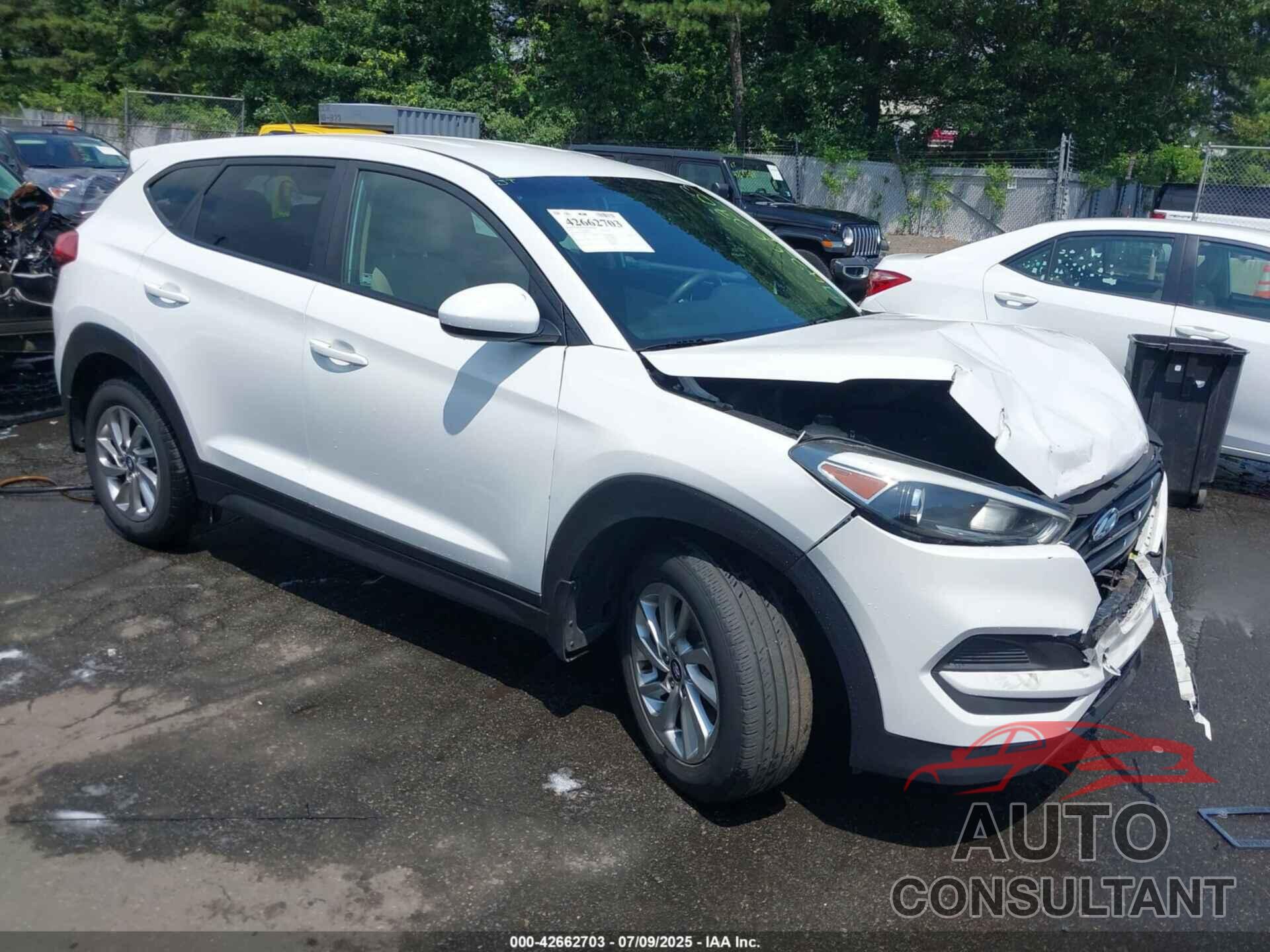 HYUNDAI TUCSON 2018 - KM8J2CA45JU688410
