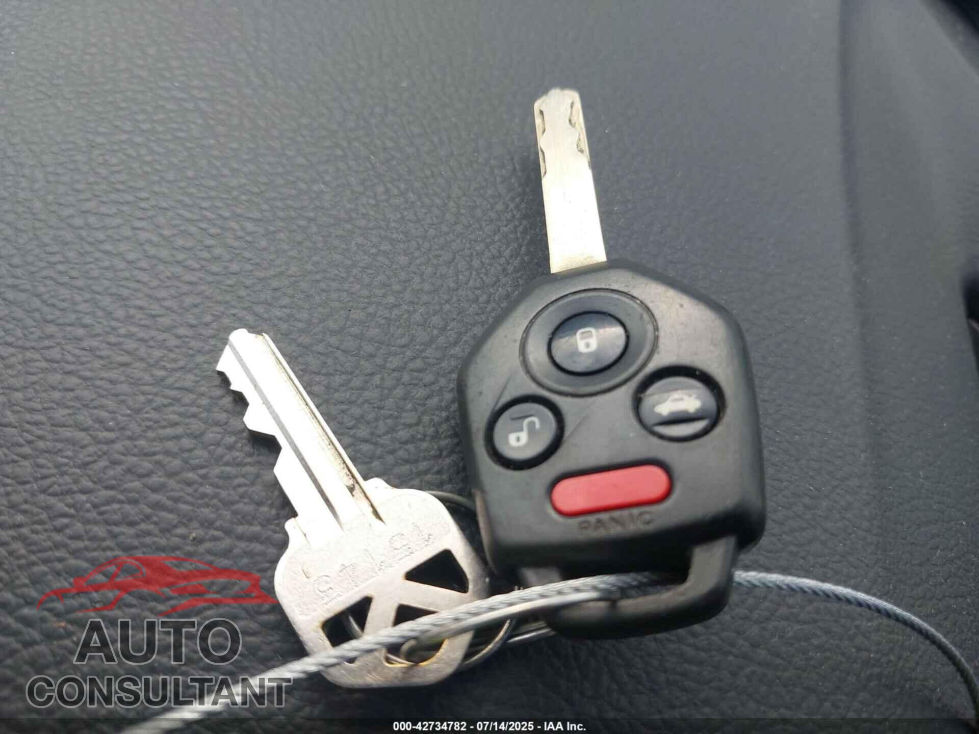 SUBARU LEGACY 2012 - 4S3BMBA60C3028492