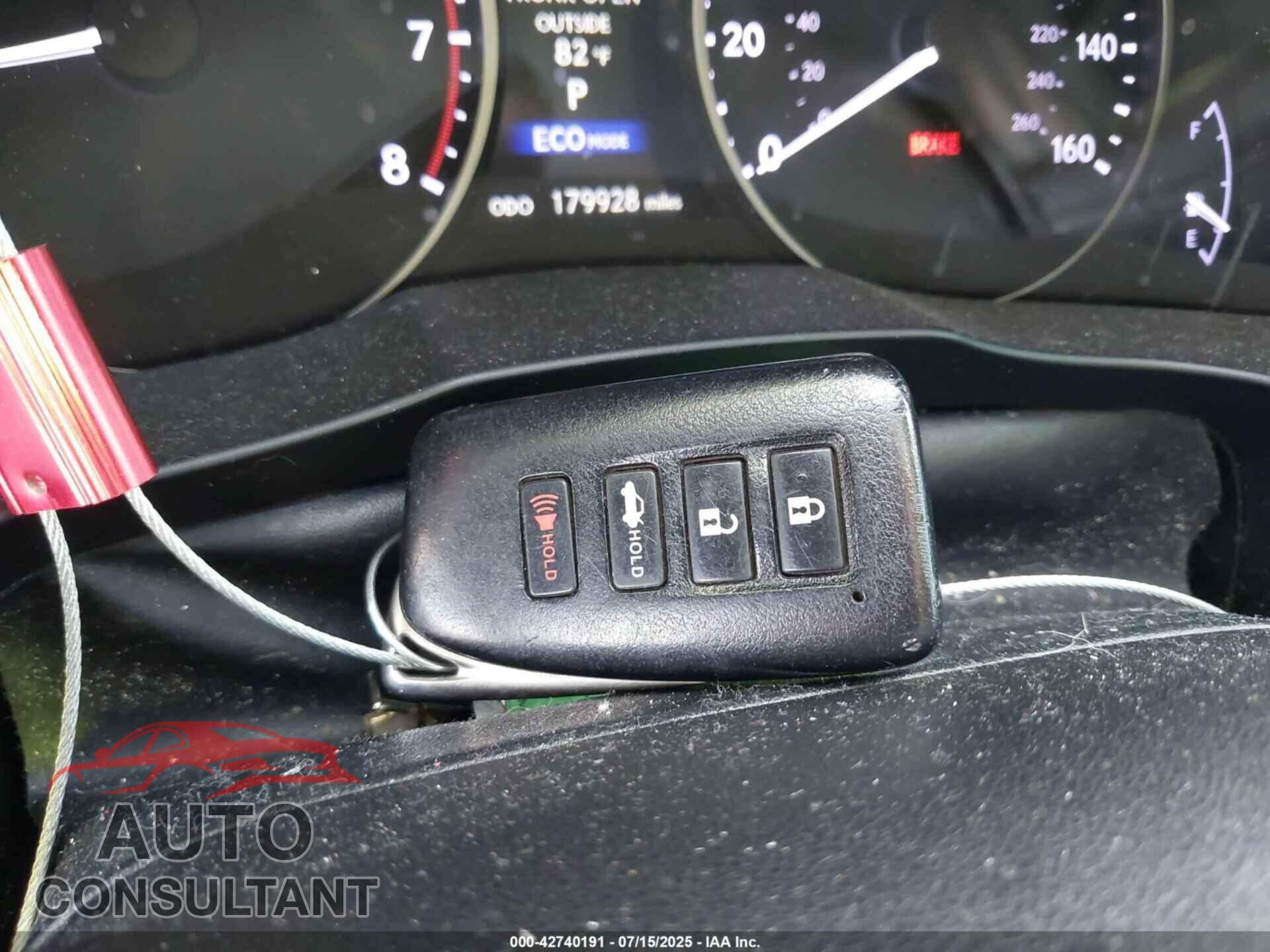 LEXUS ES 2013 - JTHBK1GGXD2014976