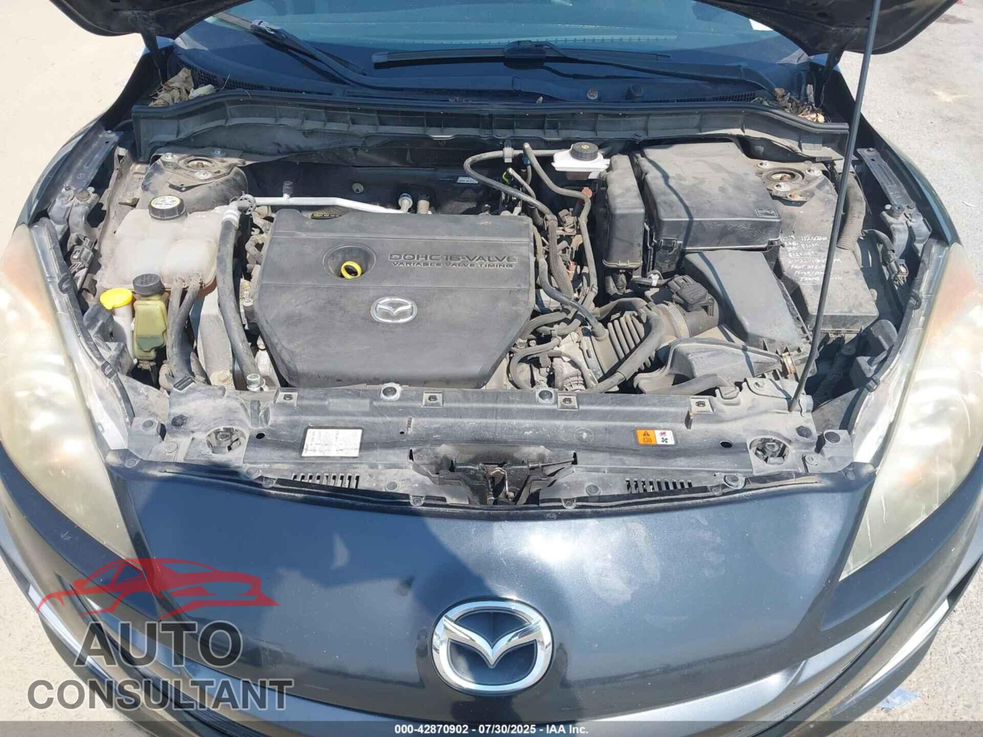 MAZDA MAZDA3 2010 - JM1BL1S52A1164893