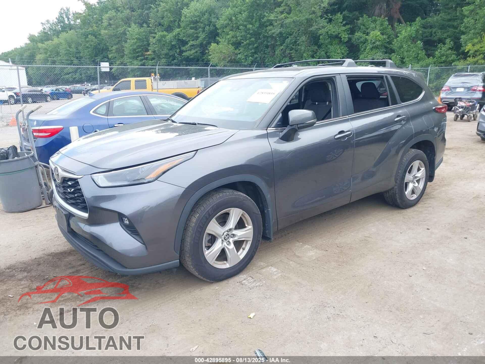 TOYOTA HIGHLANDER 2023 - 5TDKDRAH9PS018509