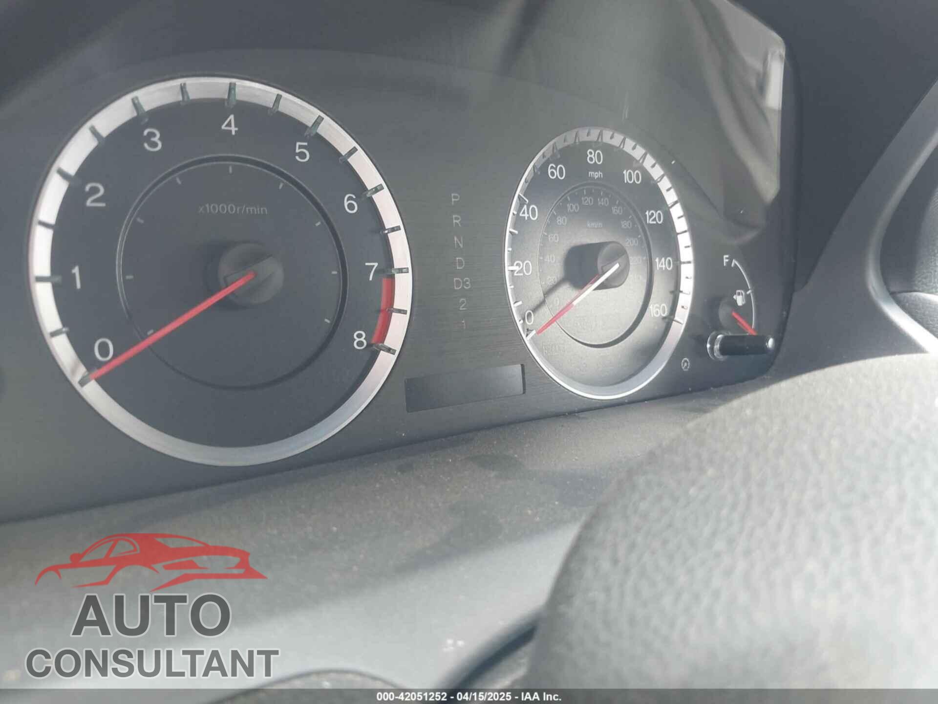 HONDA ACCORD CPE 2012 - 1HGCS1B83CA014359
