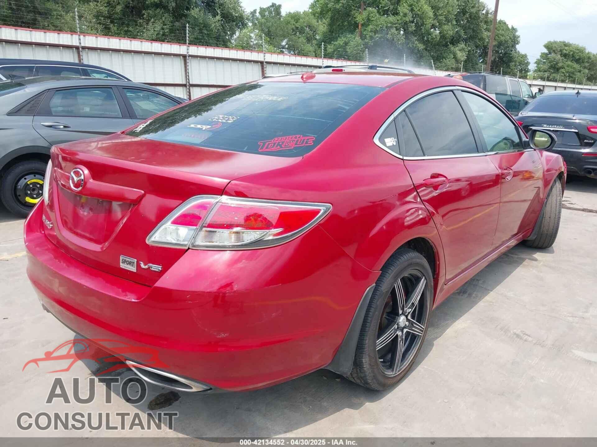 MAZDA MAZDA6 2009 - 1YVHP82B895M20692
