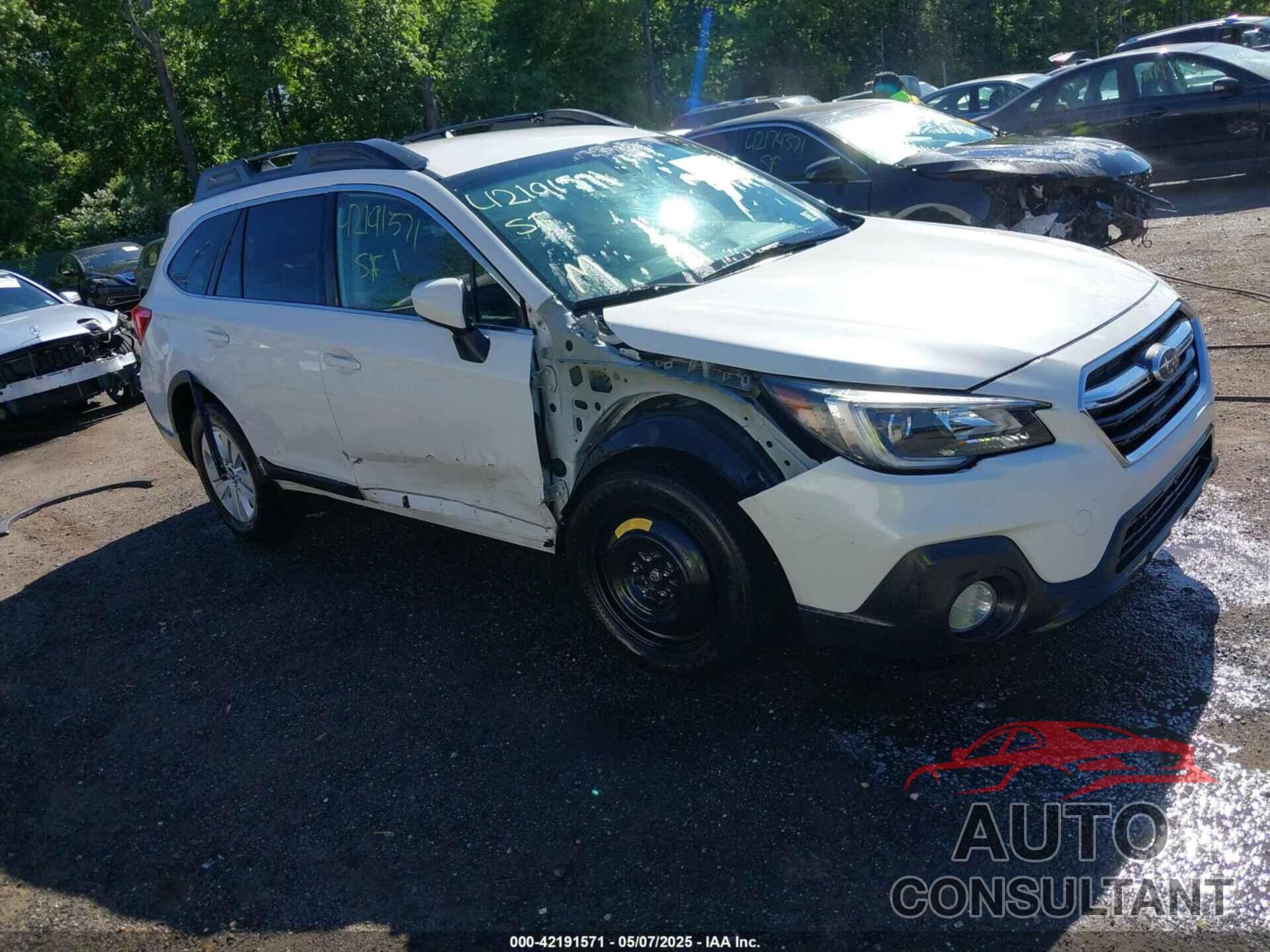 SUBARU OUTBACK 2019 - 4S4BSAFC3K3308318