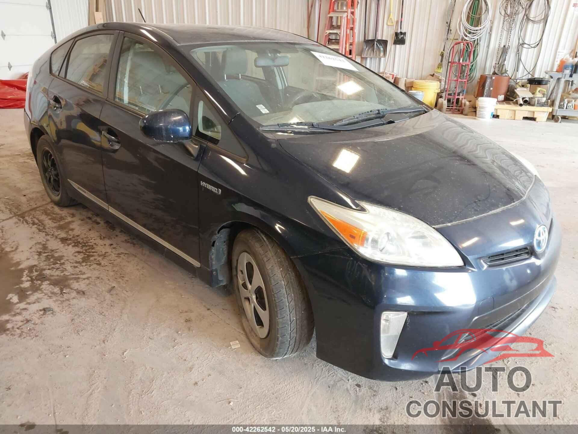 TOYOTA PRIUS 2013 - JTDKN3DUXD0349018