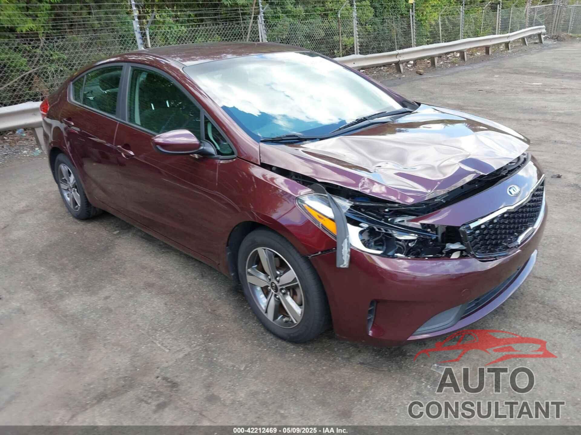 KIA FORTE 2018 - 3KPFL4A74JE193489