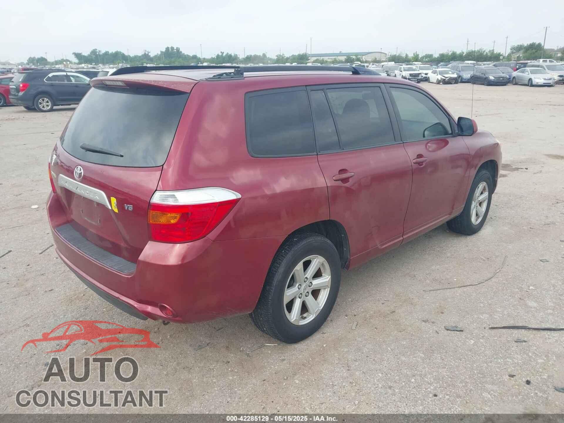 TOYOTA HIGHLANDER 2009 - JTEDS41A792073664