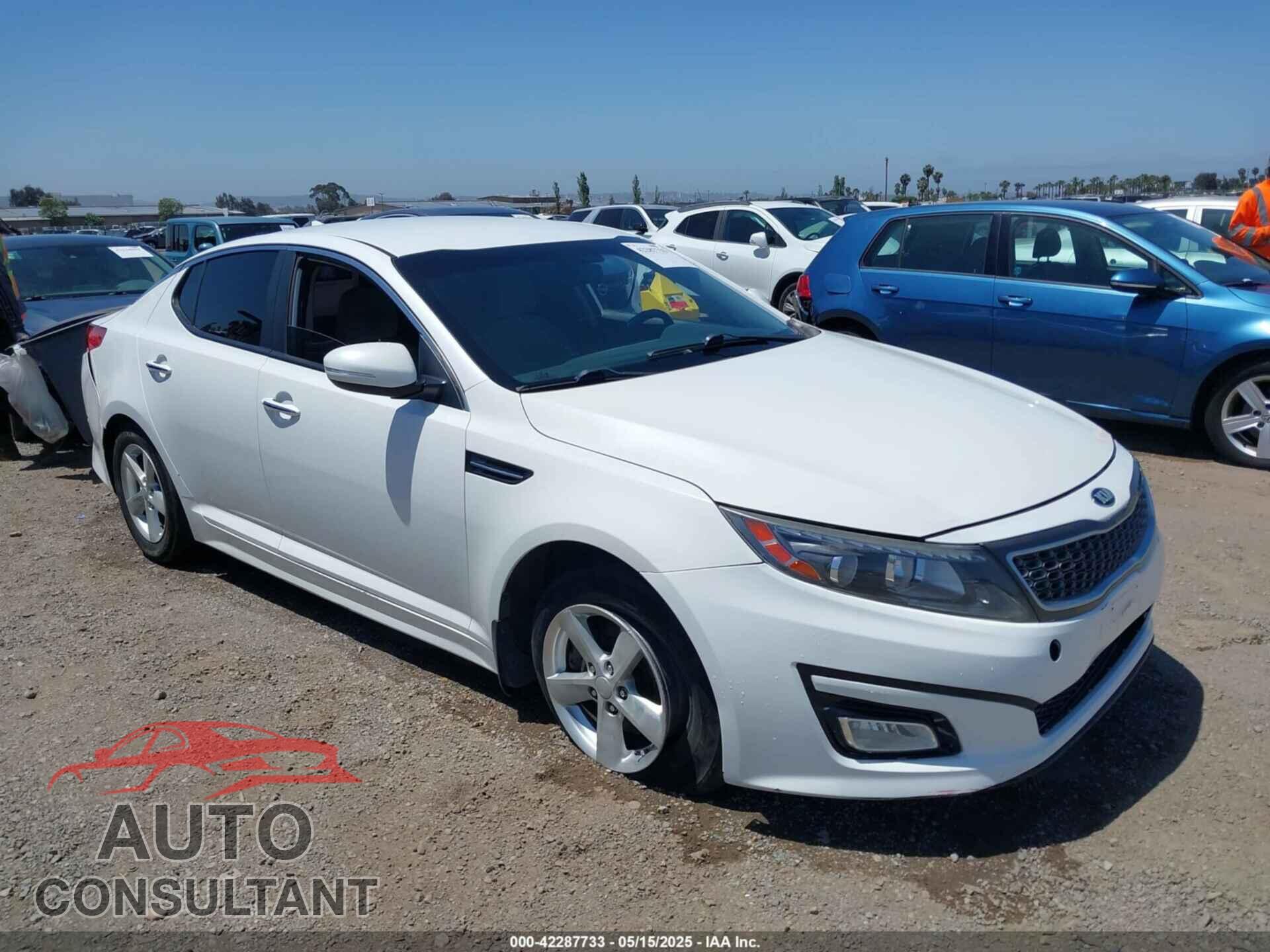 KIA OPTIMA 2015 - KNAGM4A70F5560048