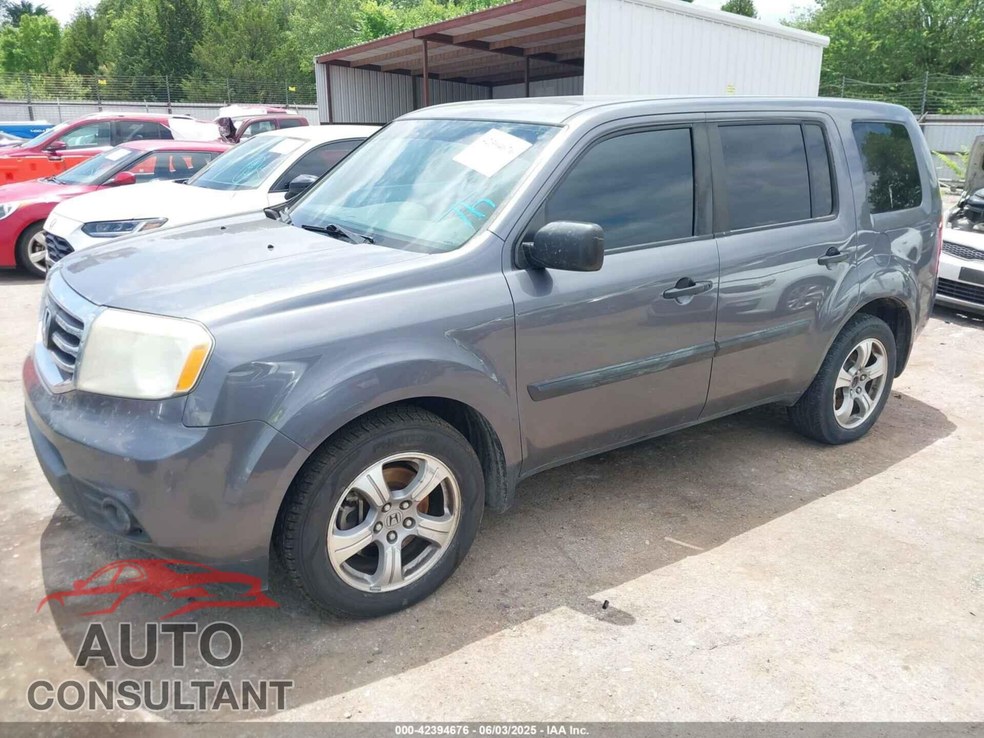 HONDA PILOT 2014 - 5FNYF4H27EB003596
