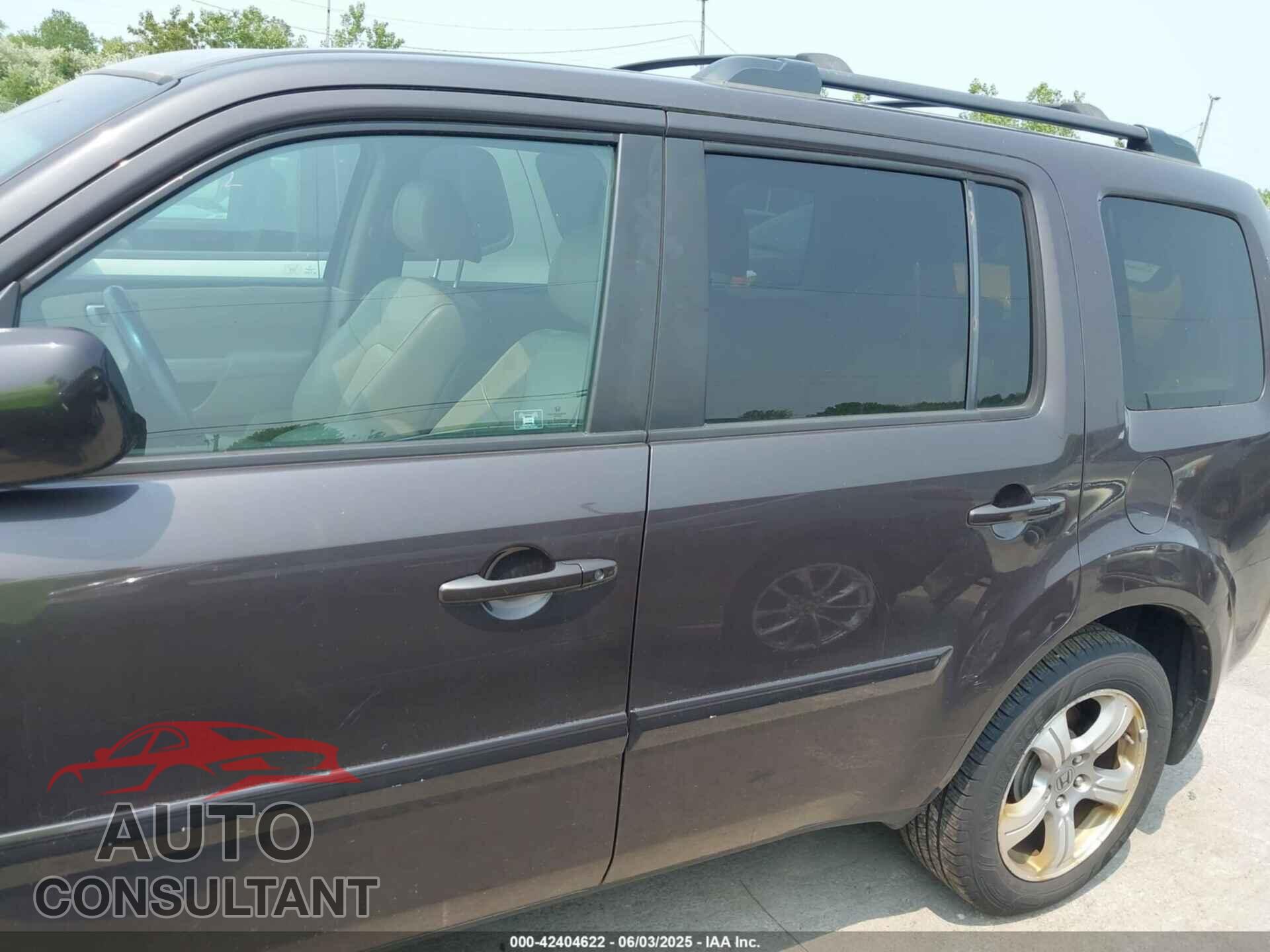 HONDA PILOT 2012 - 5FNYF4H50CB080933