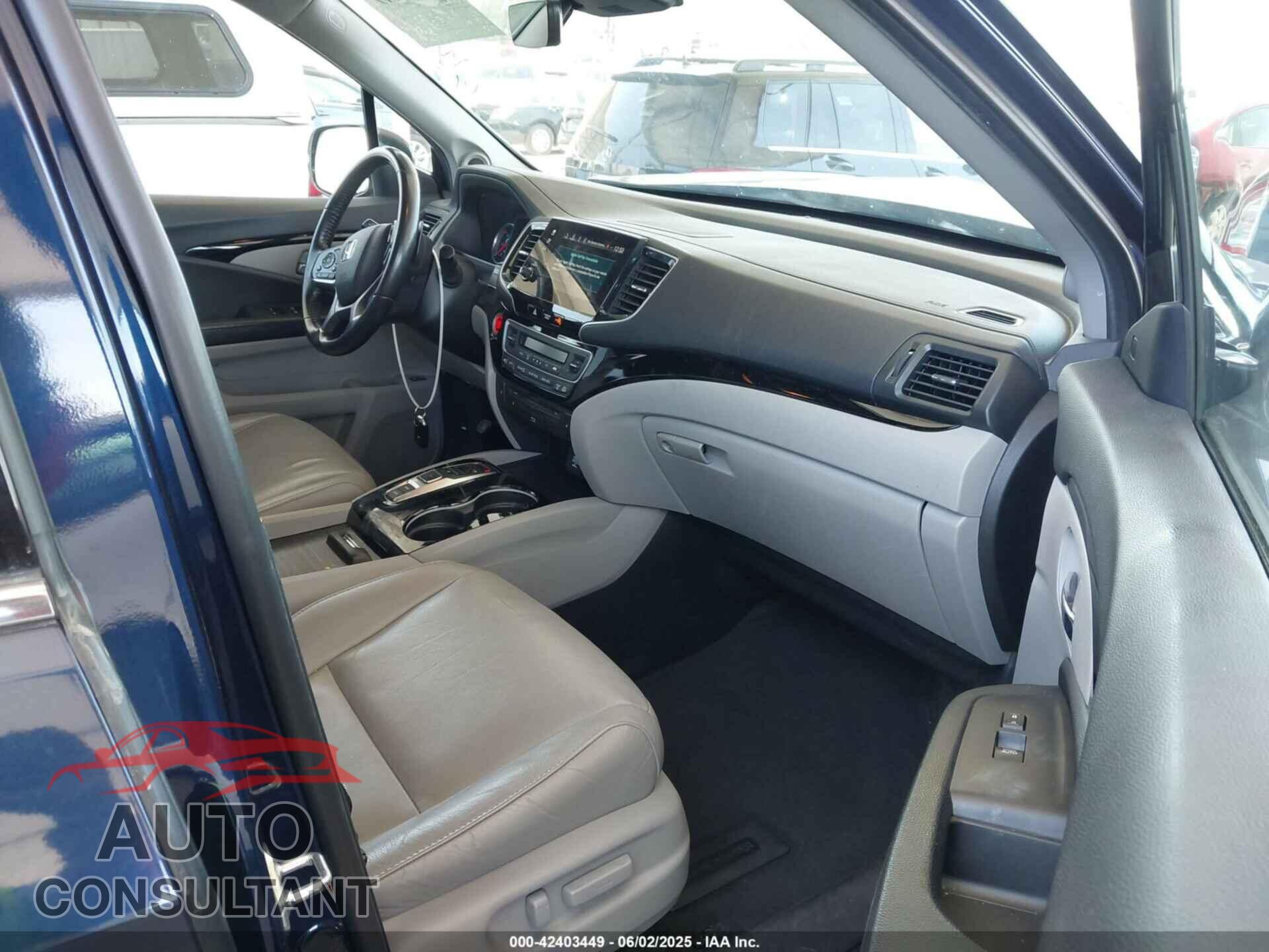 HONDA PILOT 2019 - 5FNYF5H97KB013530