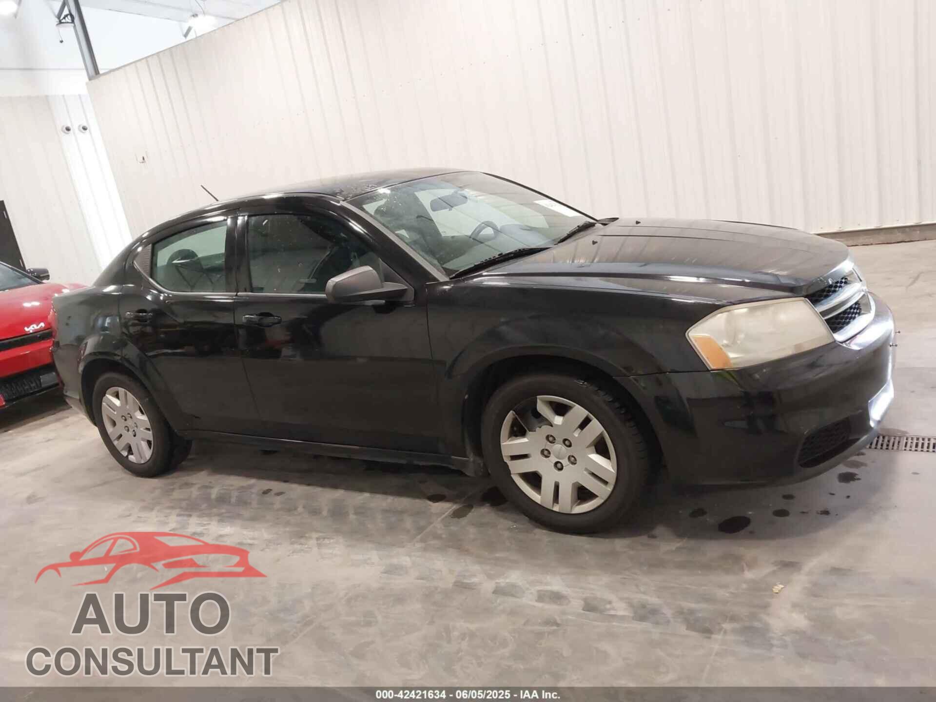 DODGE AVENGER 2013 - 1C3CDZAB6DN592068