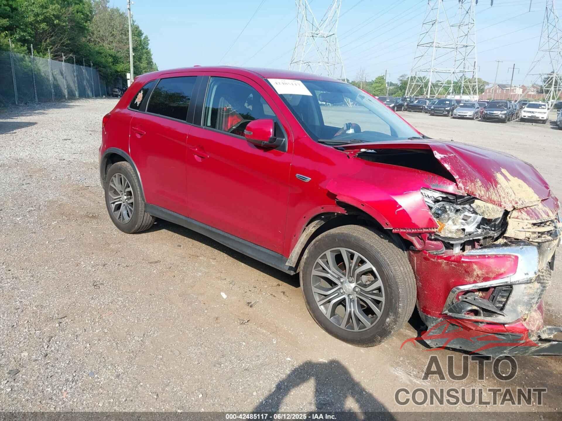 MITSUBISHI OUTLANDER SPORT 2019 - JA4AP3AU0KU018667