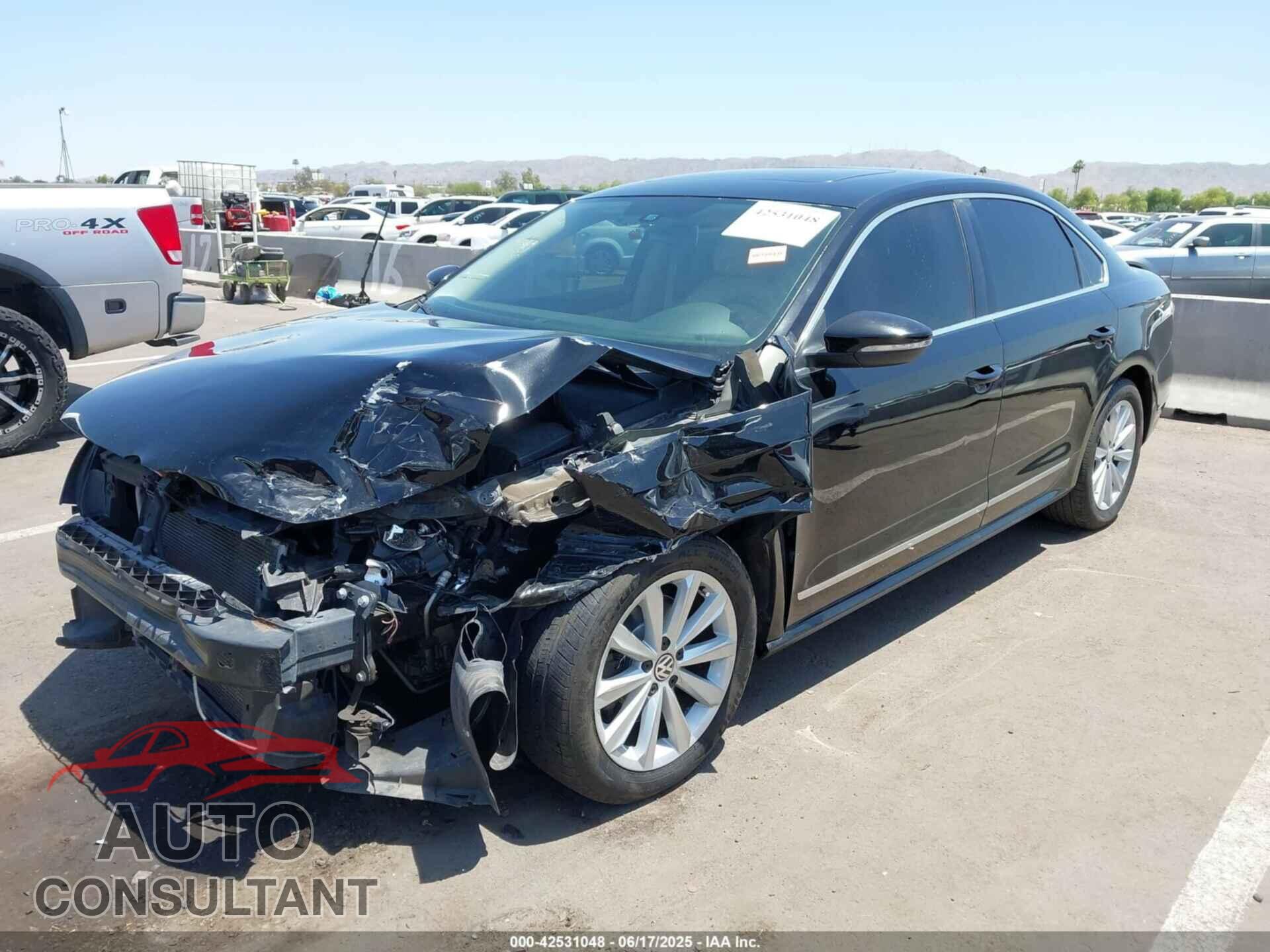 VOLKSWAGEN PASSAT 2012 - 1VWCH7A37CC060266