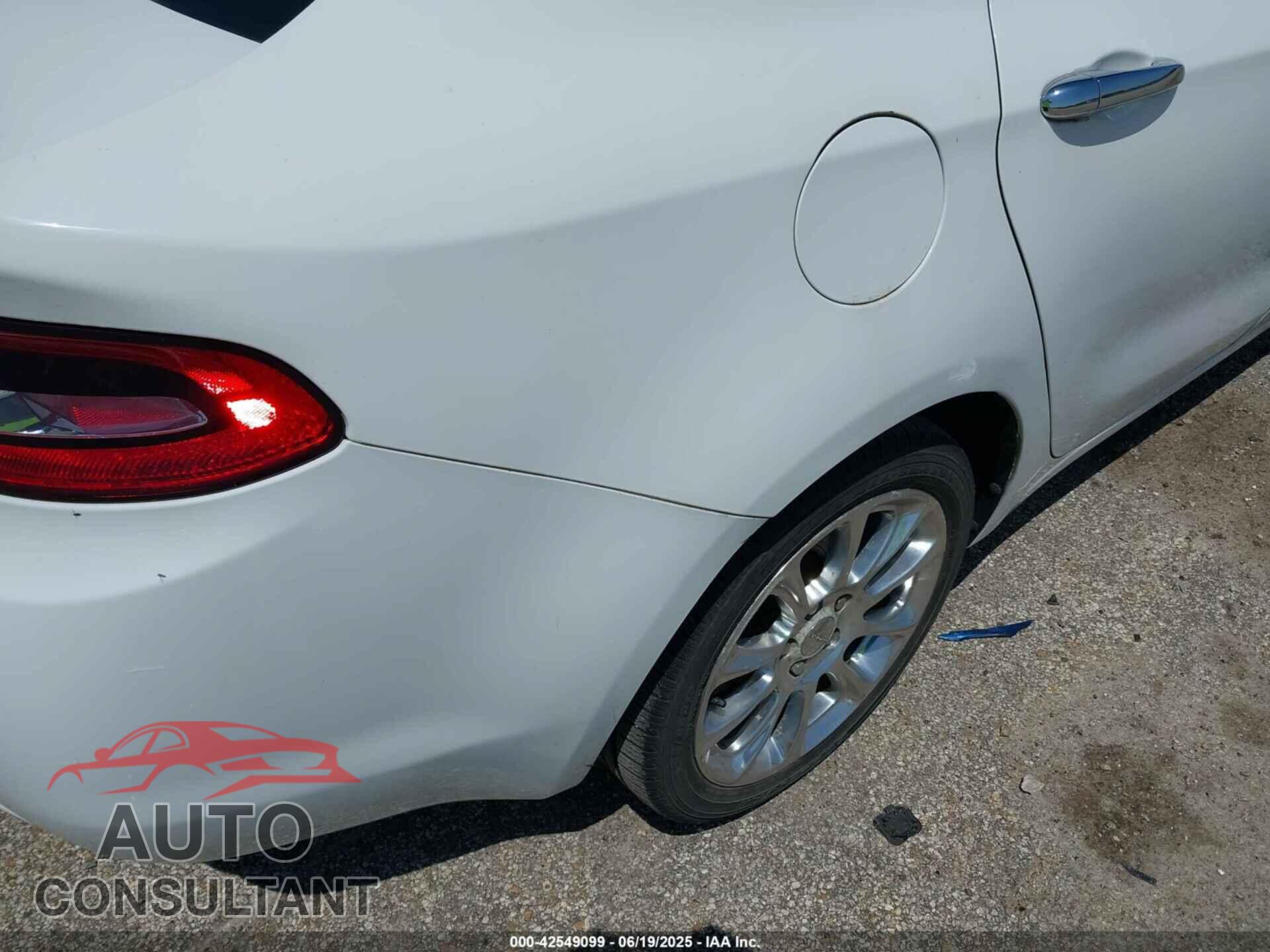 DODGE DART 2013 - 1C3CDFCH4DD319510
