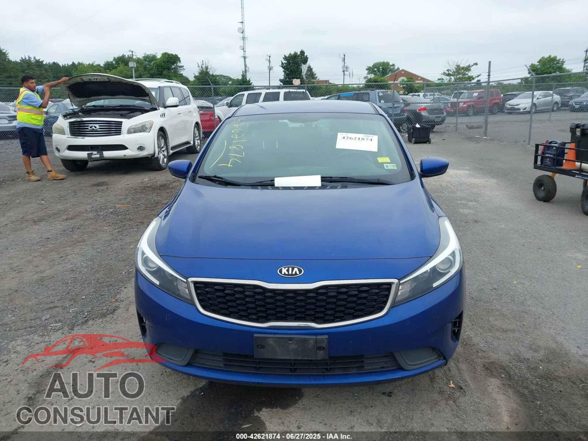 KIA FORTE 2017 - 3KPFL4A76HE156311