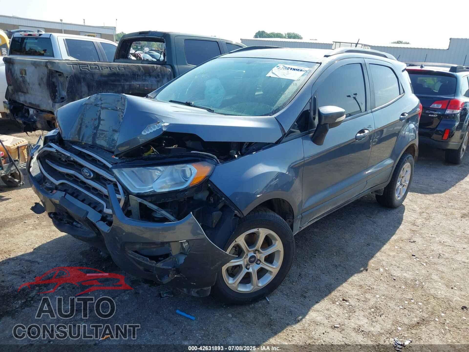 FORD ECOSPORT 2018 - MAJ6P1UL2JC168941