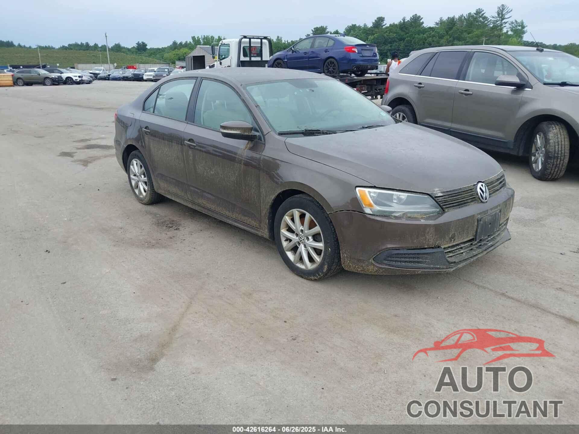 VOLKSWAGEN JETTA 2012 - 3VWDP7AJ7CM072695
