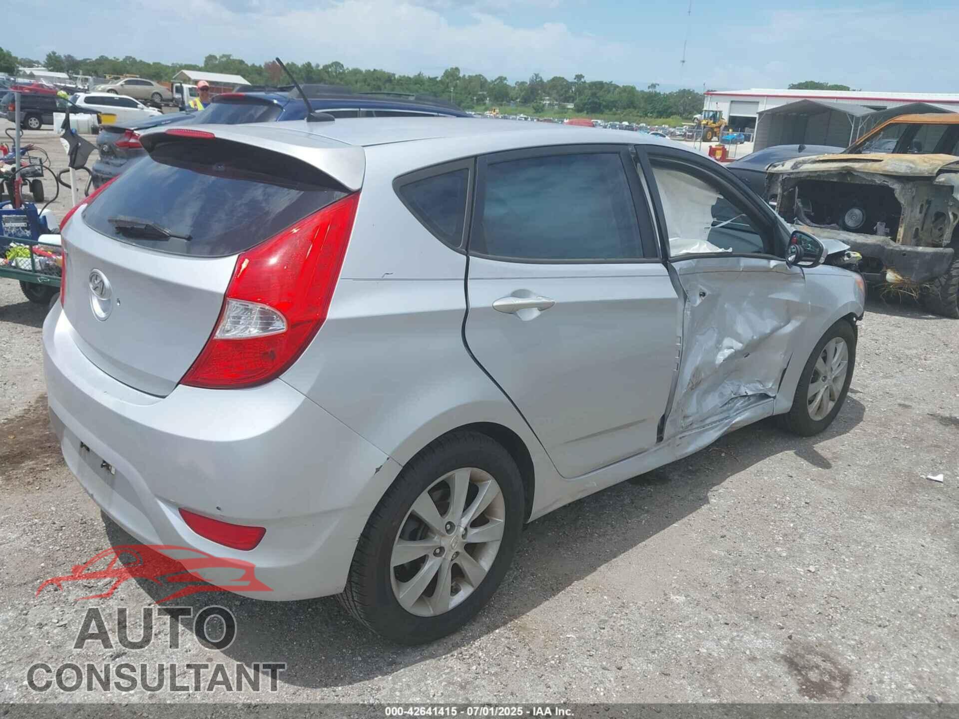 HYUNDAI ACCENT 2014 - KMHCU5AE4EU160659