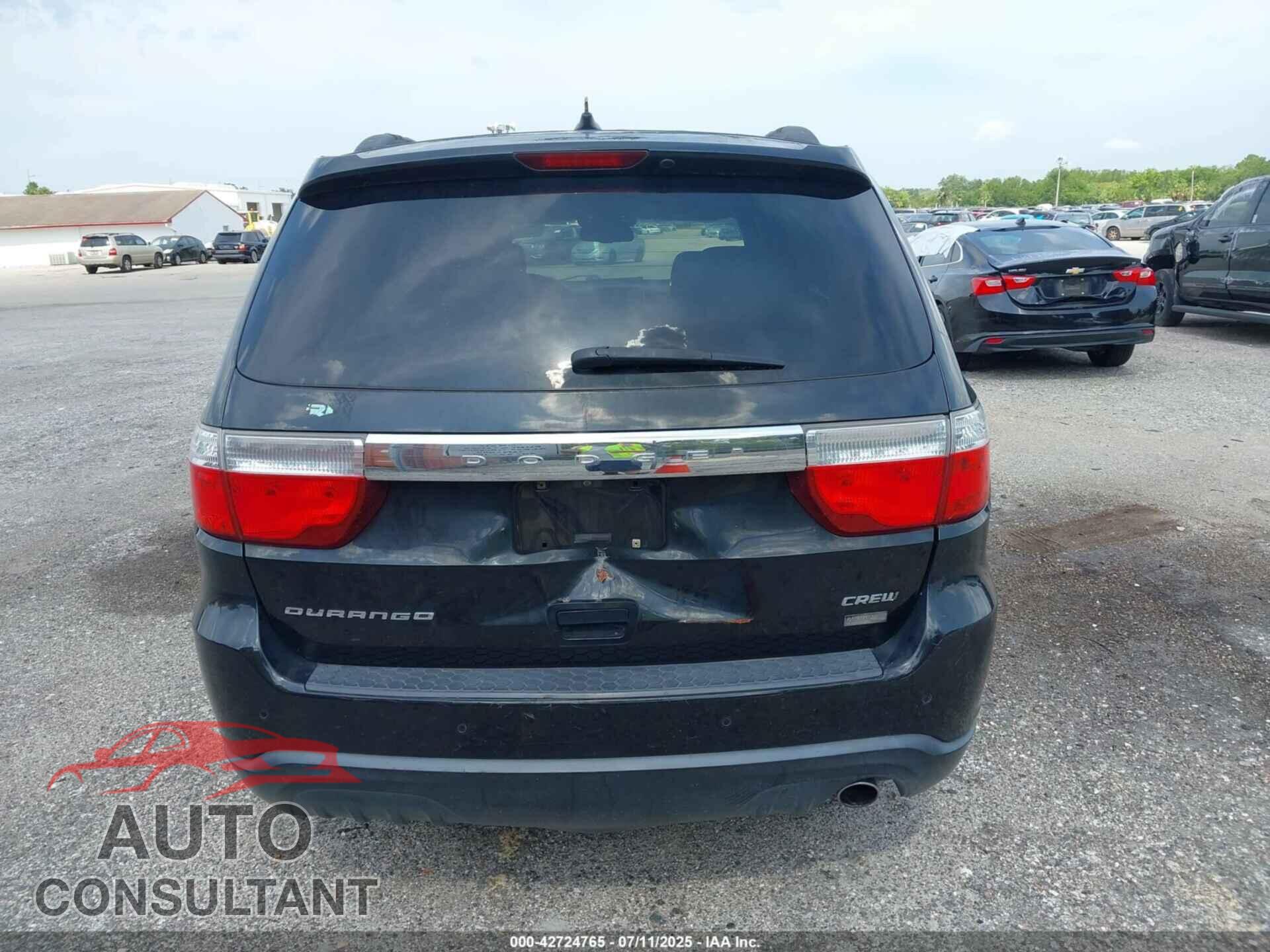 DODGE DURANGO 2012 - 1C4RDHDG4CC129881