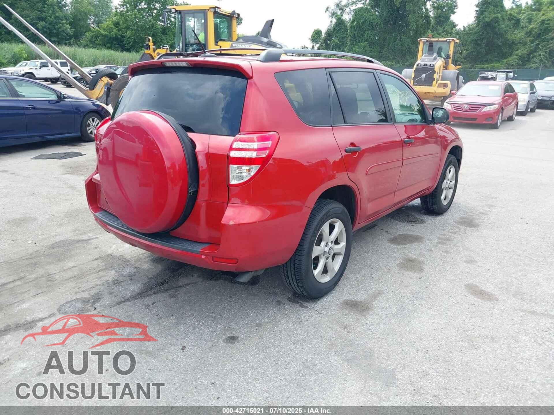 TOYOTA RAV4 2011 - 2T3ZF4DV4BW077004