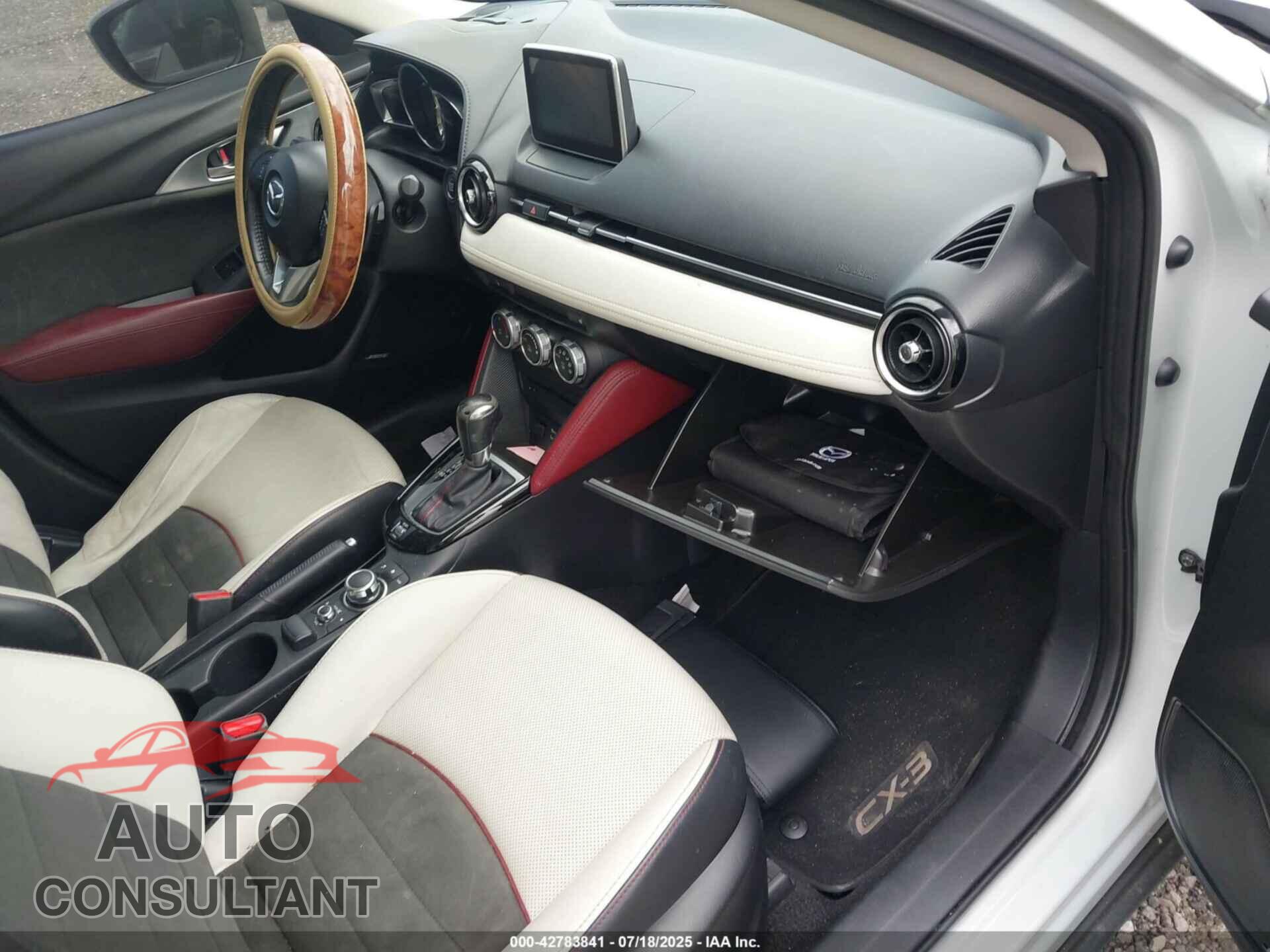 MAZDA CX-3 2016 - JM1DKBD73G0107813