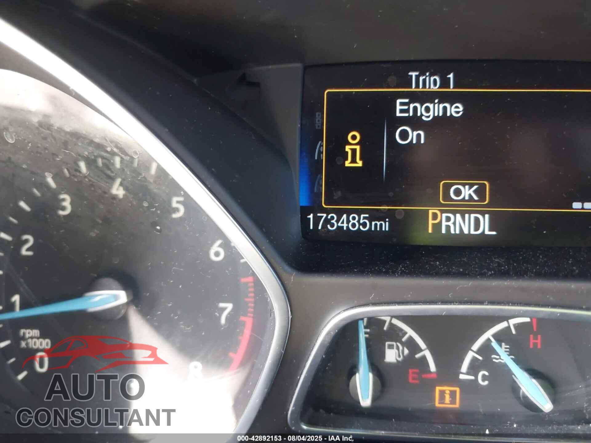 FORD FOCUS 2016 - 1FADP3E2XGL242513