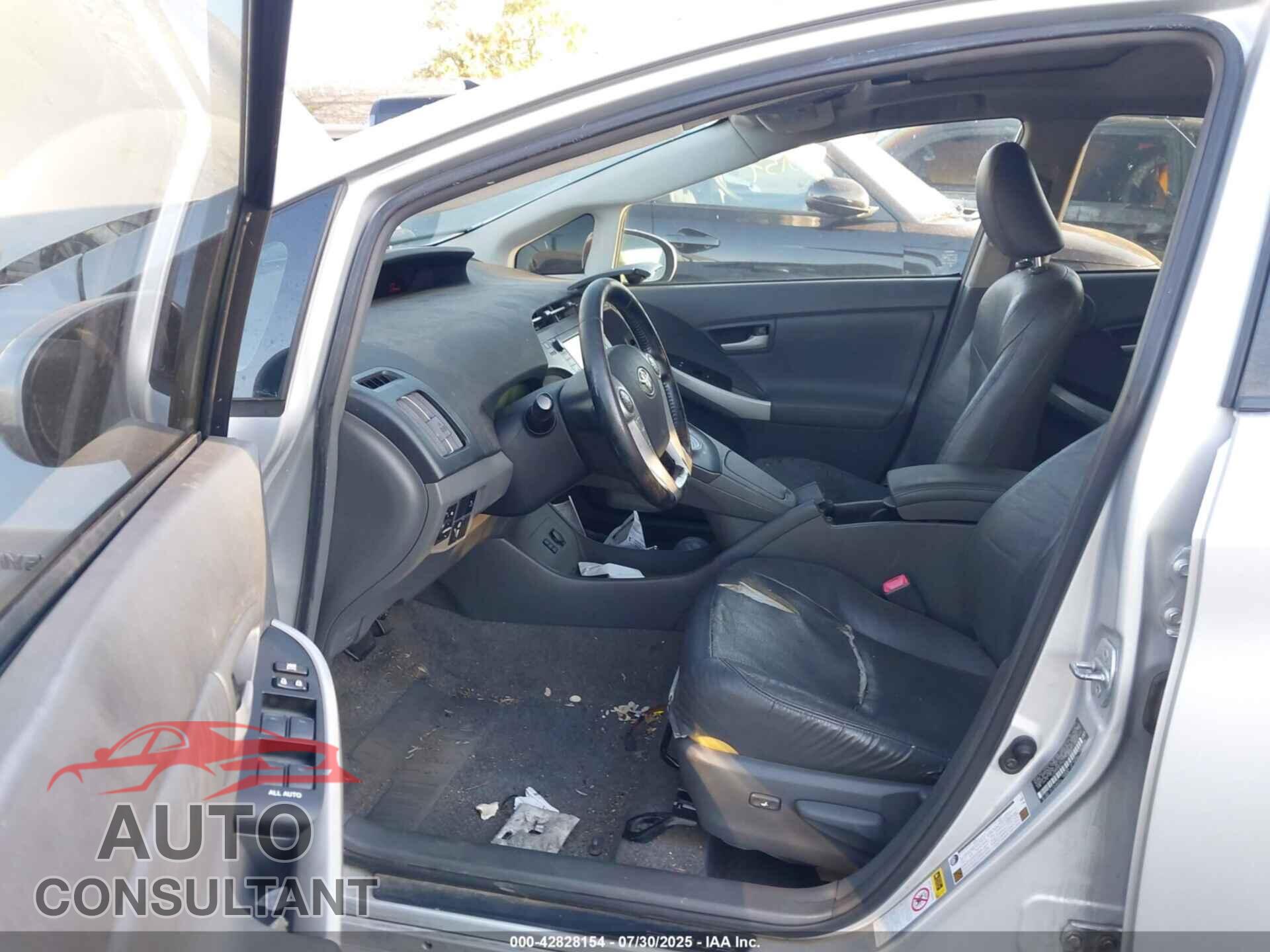 TOYOTA PRIUS 2010 - JTDKN3DU7A0110800