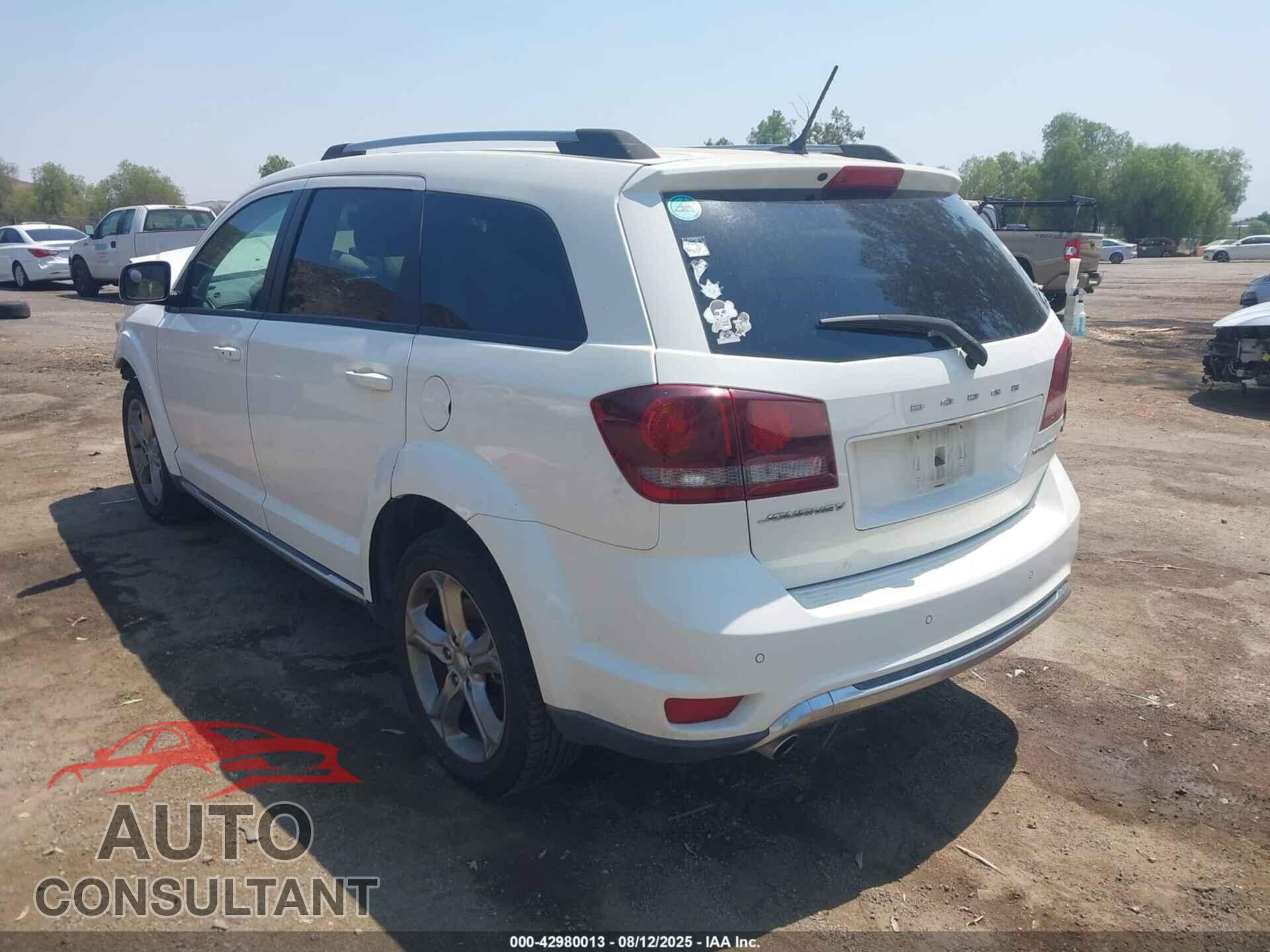 DODGE JOURNEY 2016 - 3C4PDCGG3GT203565