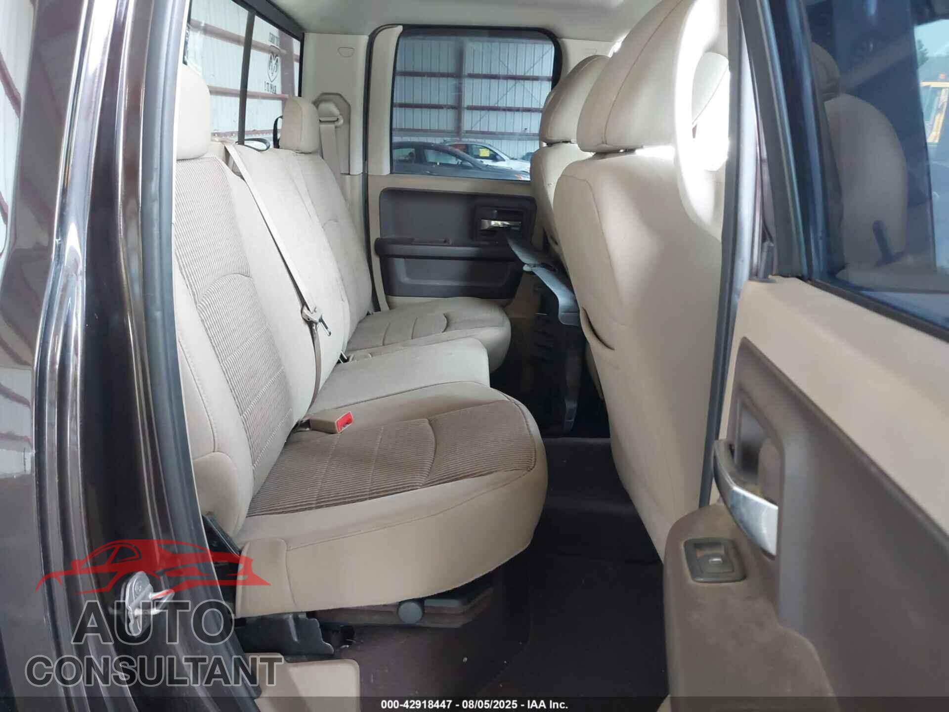 DODGE RAM 1500 2010 - 1D7RV1GT7AS261278
