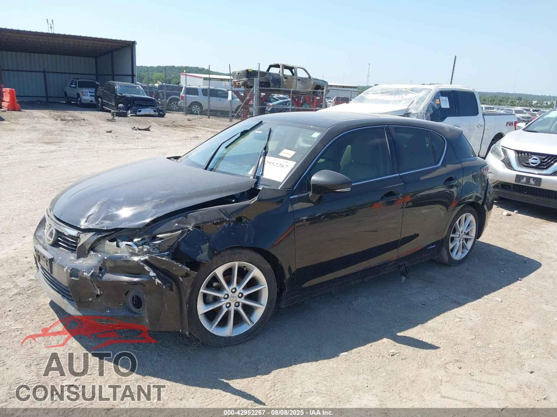 LEXUS CT 200H 2013 - JTHKD5BH3D2151940