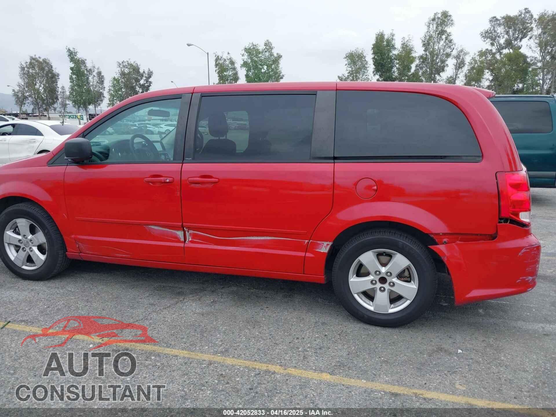 DODGE GRAND CARAVAN 2013 - 2C4RDGBG3DR723304