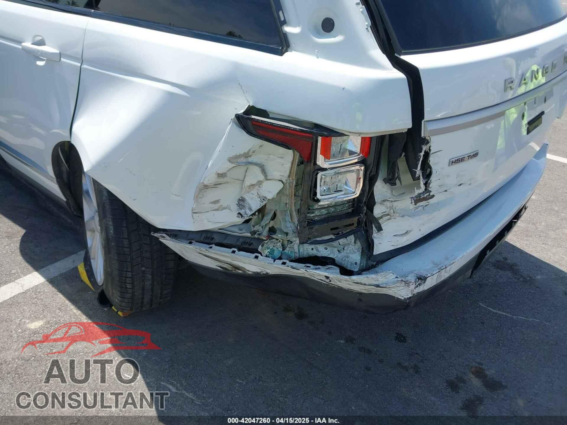 LAND ROVER RANGE ROVER 2016 - SALGS2KFXGA298723