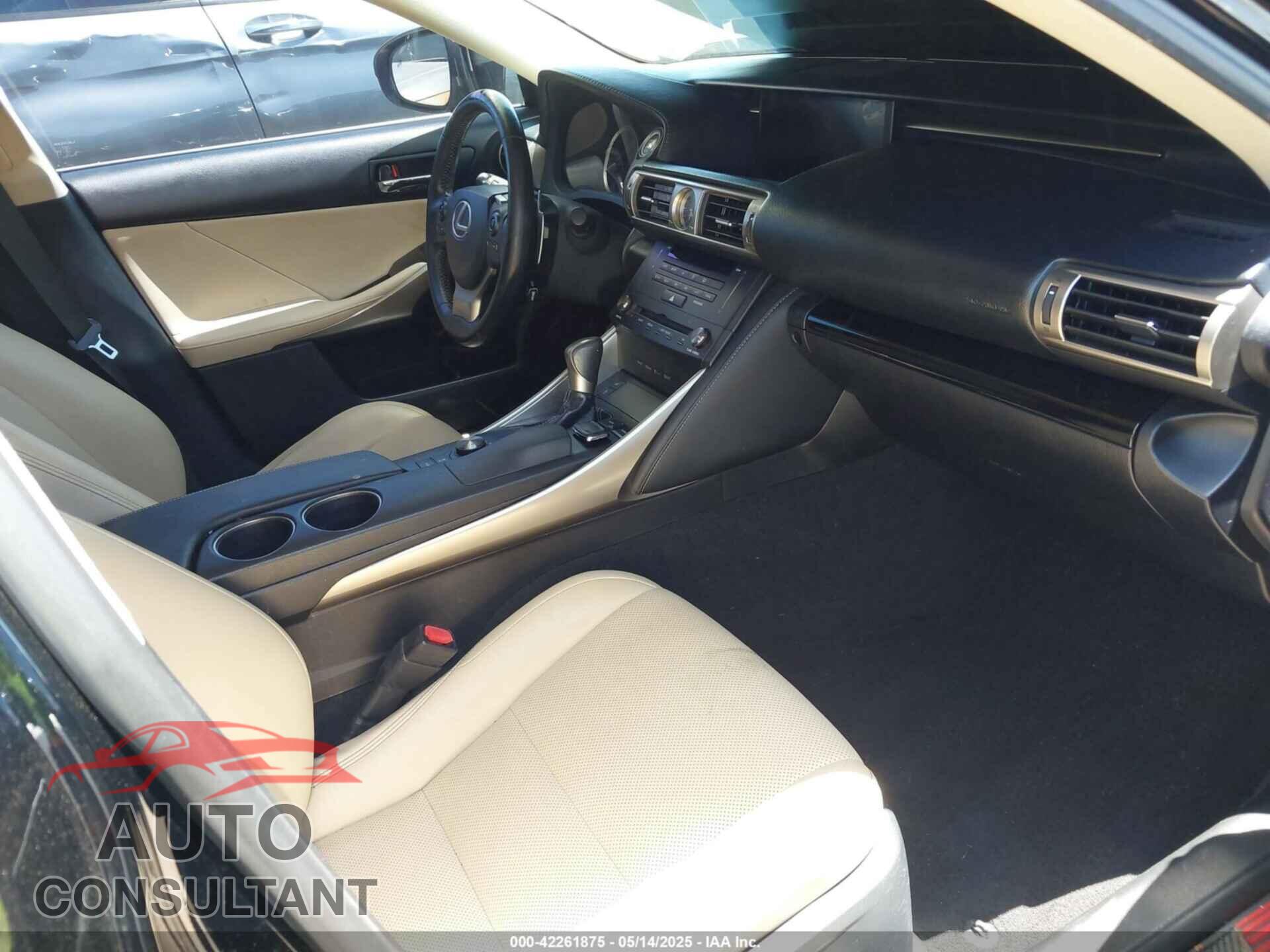 LEXUS IS 250 2015 - JTHBF1D22F5073096