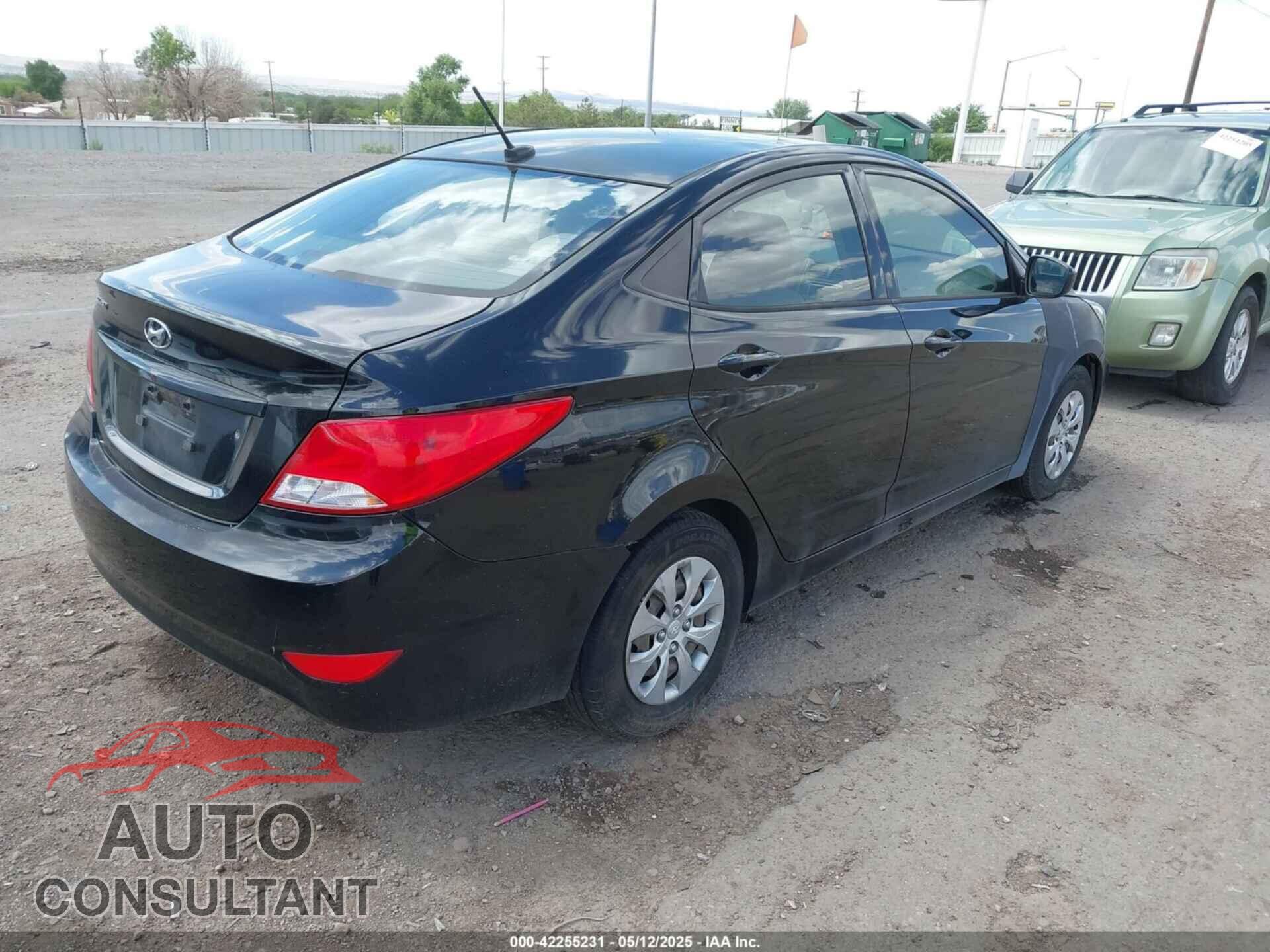 HYUNDAI ACCENT 2016 - KMHCT4AE5GU955767