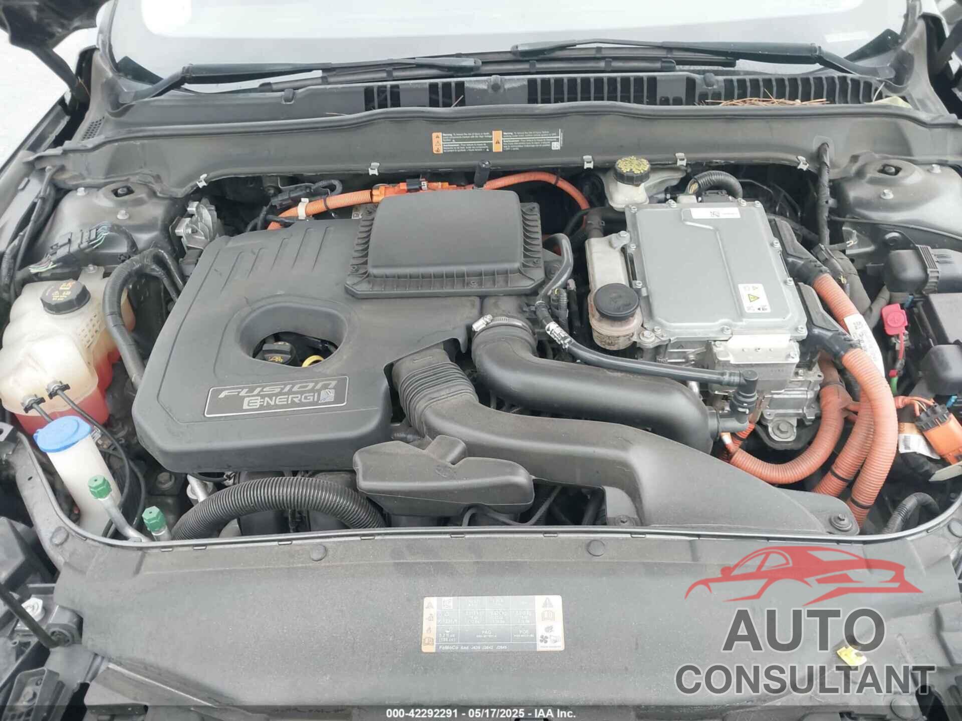 FORD FUSION ENERGI 2017 - 3FA6P0PU9HR201086