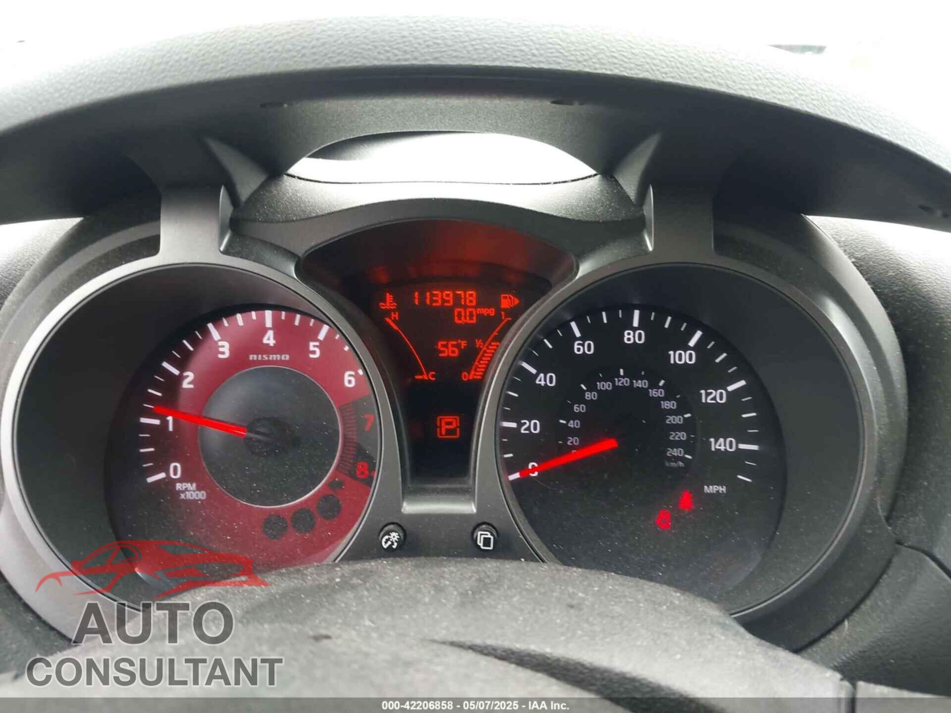 NISSAN JUKE 2015 - JN8AF5MV0FT563485