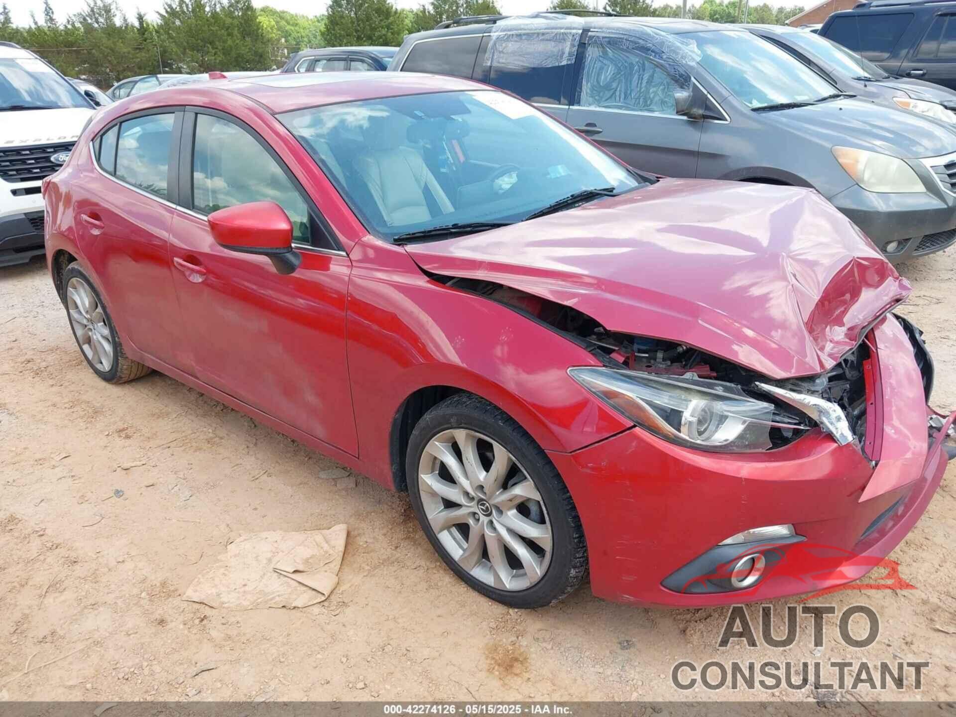 MAZDA MAZDA3 2015 - JM1BM1M32F1225112