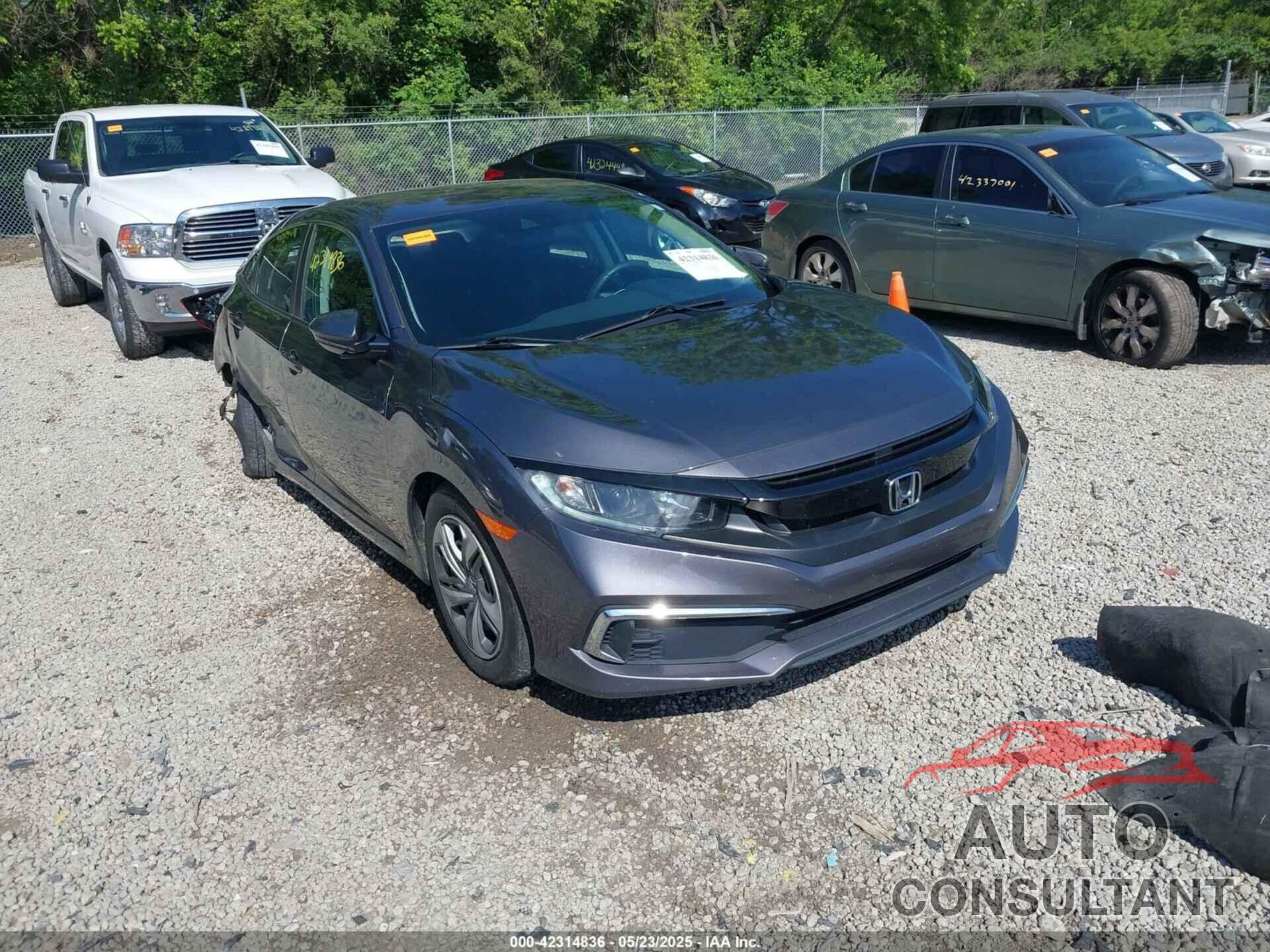 HONDA CIVIC 2020 - 2HGFC2F62LH555607