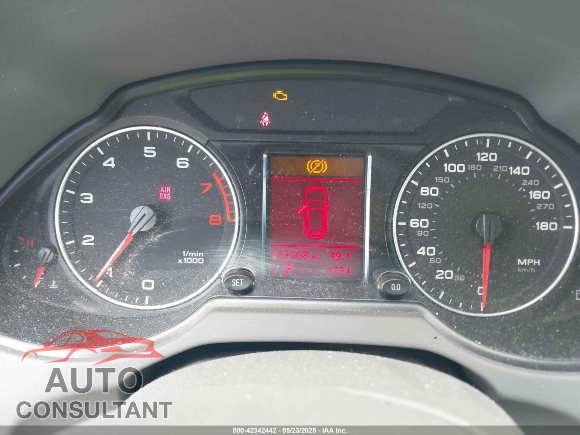 AUDI Q5 2012 - WA1CFAFP3CA046923